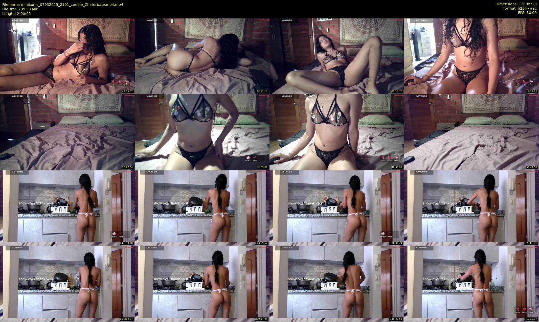 minikunis — 121 minute Chaturbate couple cam show recording, 720p, Mar 7, 2025