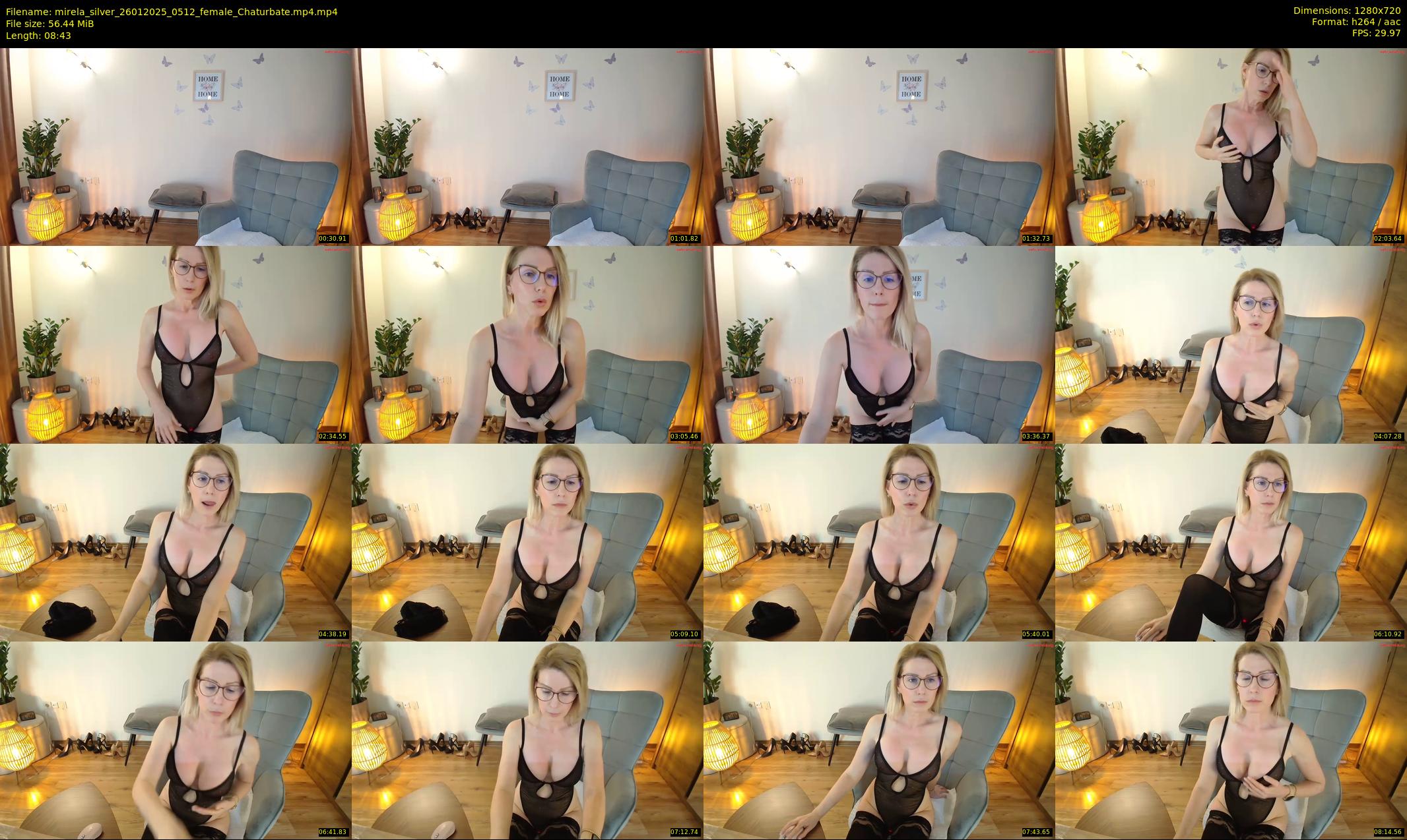 mirela_silver — 9 minute Chaturbate female cam show recording, 720p, Jan 26, 2025