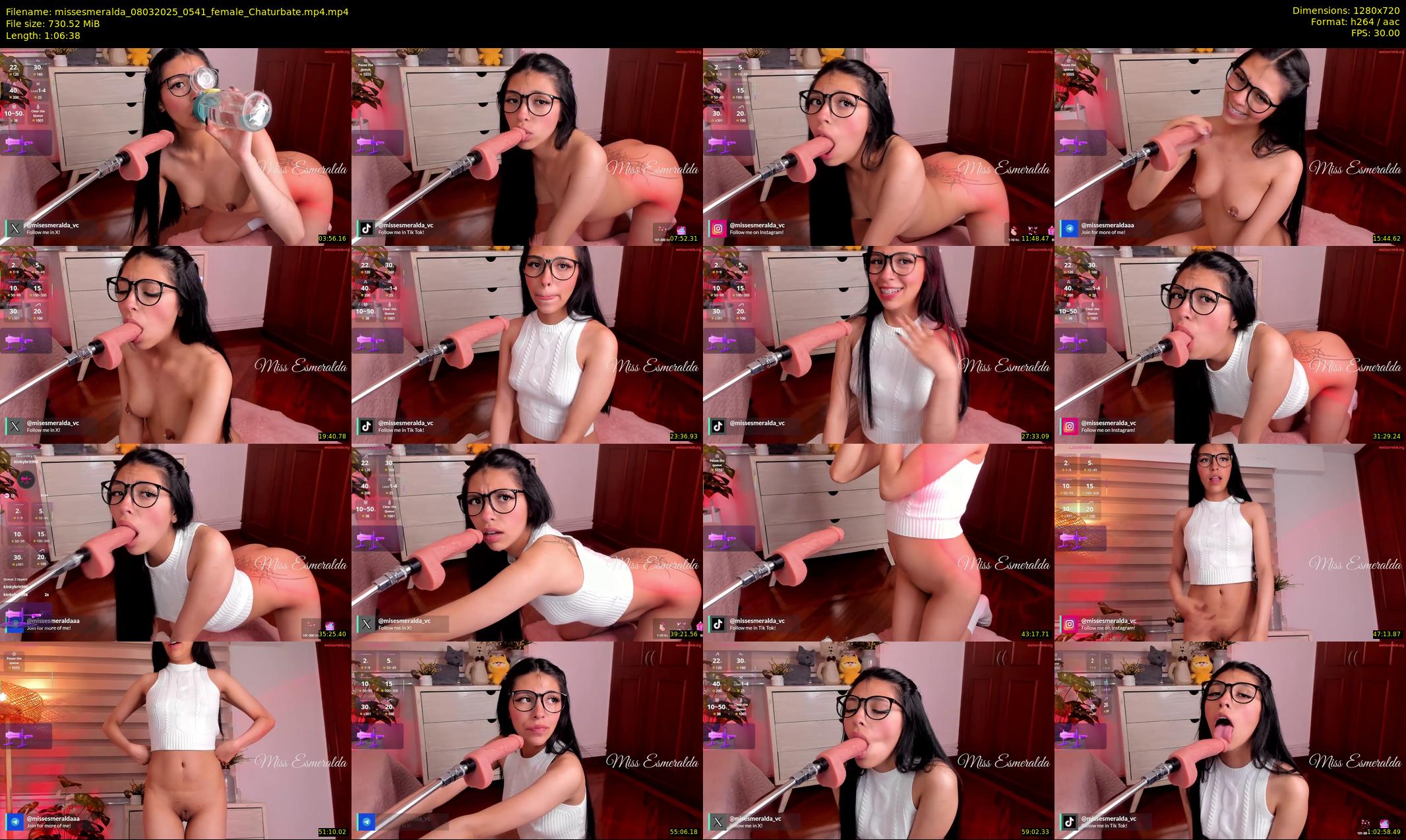 missesmeralda — 67 minute Chaturbate female cam show recording, 720p, Mar 8, 2025