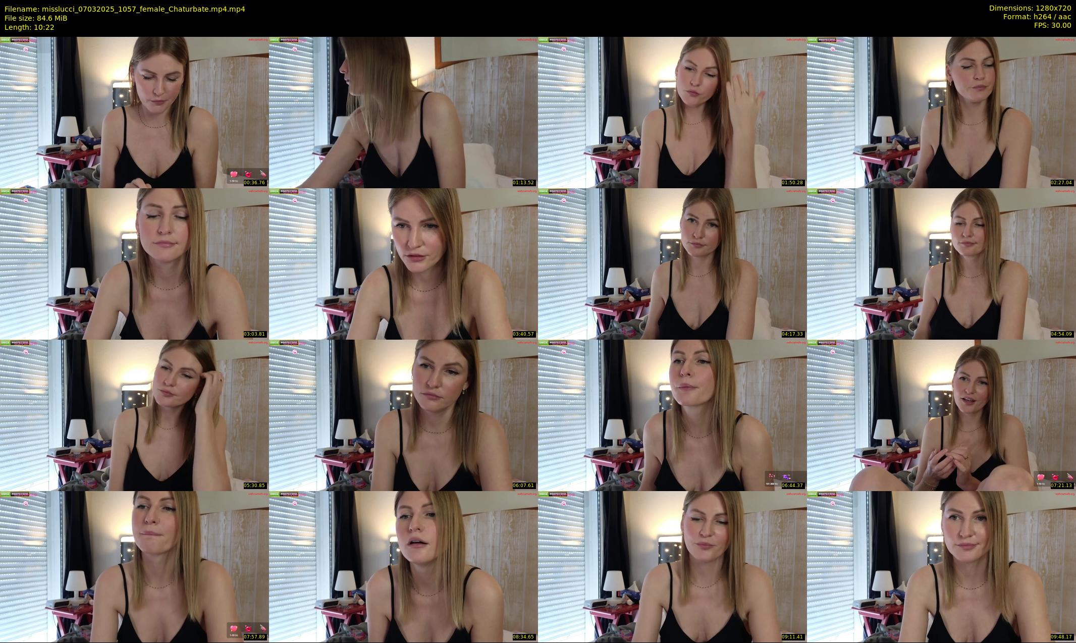 misslucci — 11 minute Chaturbate female cam show recording, 720p, Mar 7, 2025
