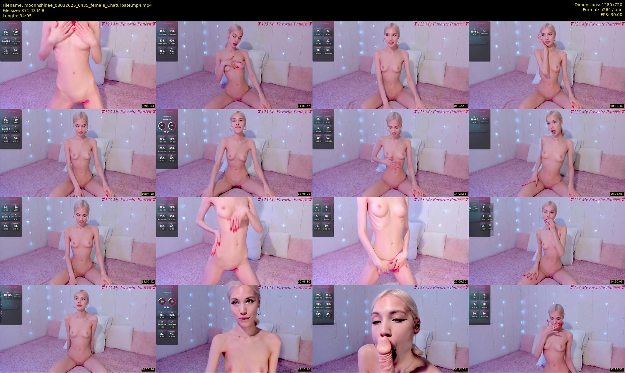 moonnshinee — 35 minute Chaturbate female cam show recording, 720p, Mar 8, 2025