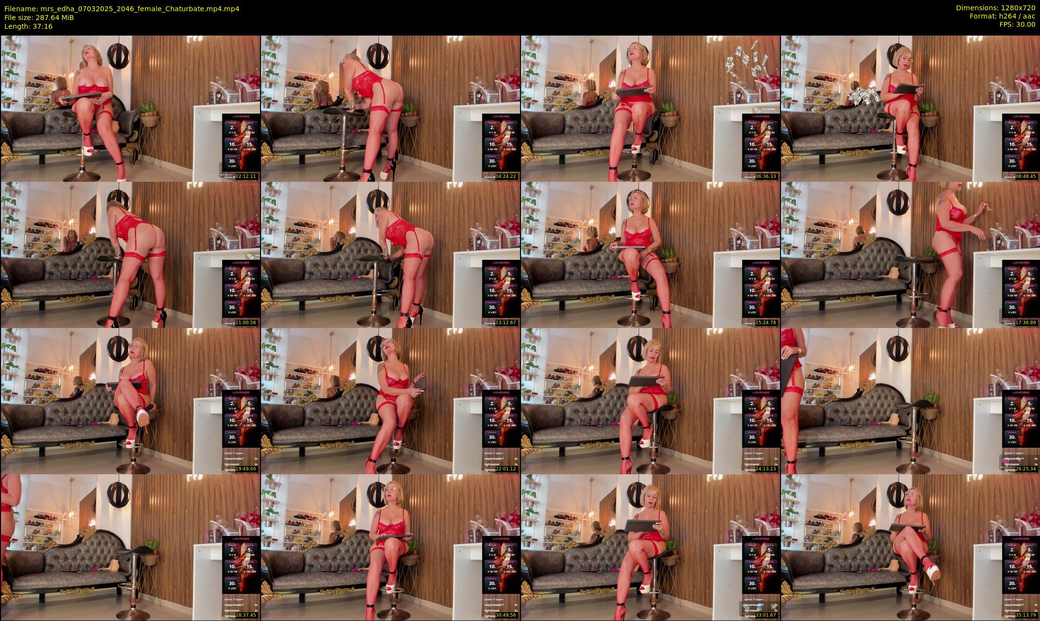 mrs_edha — 38 minute Chaturbate female cam show recording, 720p, Mar 7, 2025