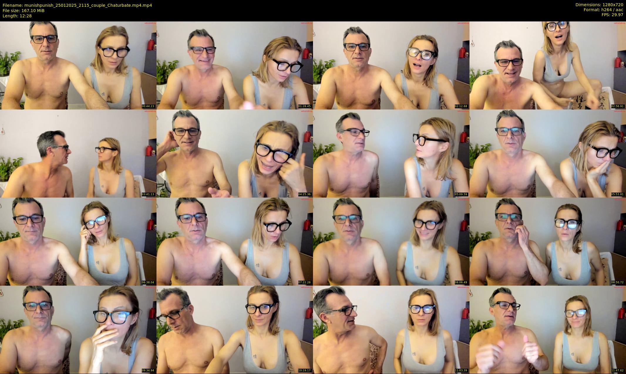 munishpunish — 13 minute Chaturbate couple cam show recording, 720p, Jan 25, 2025