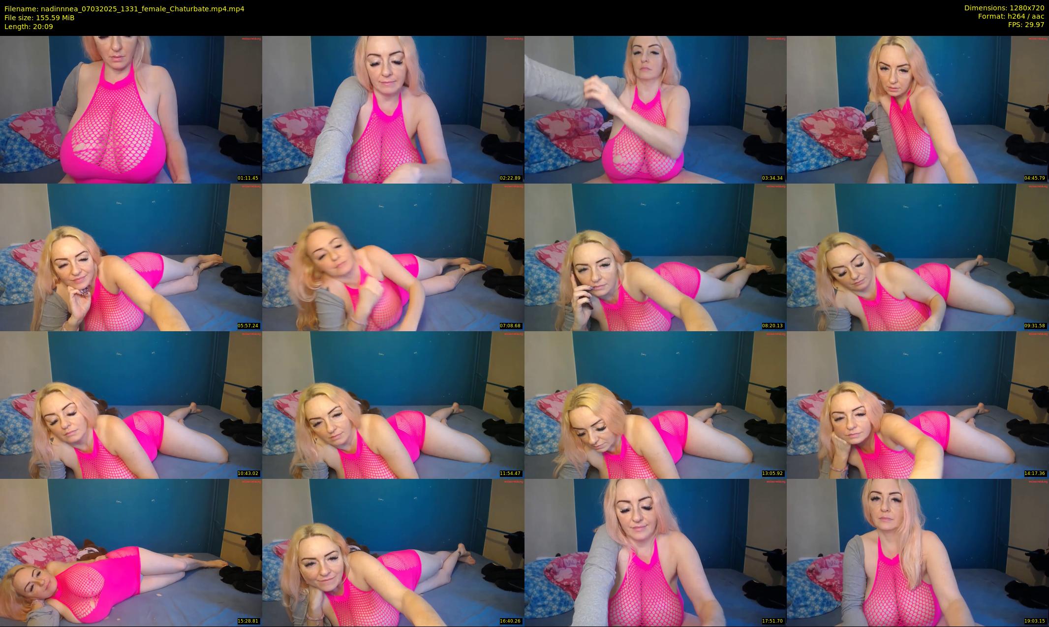 nadinnnea — 21 minute Chaturbate female cam show recording, 720p, Mar 7, 2025