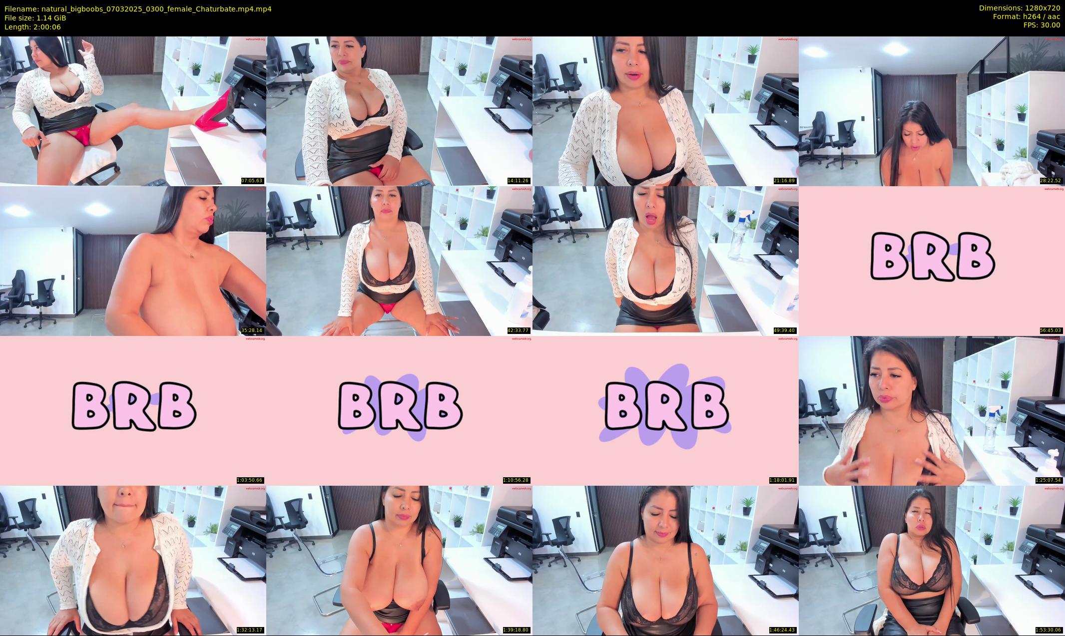 natural_bigboobs — 121 minute Chaturbate female cam show recording, 720p, Mar 7, 2025