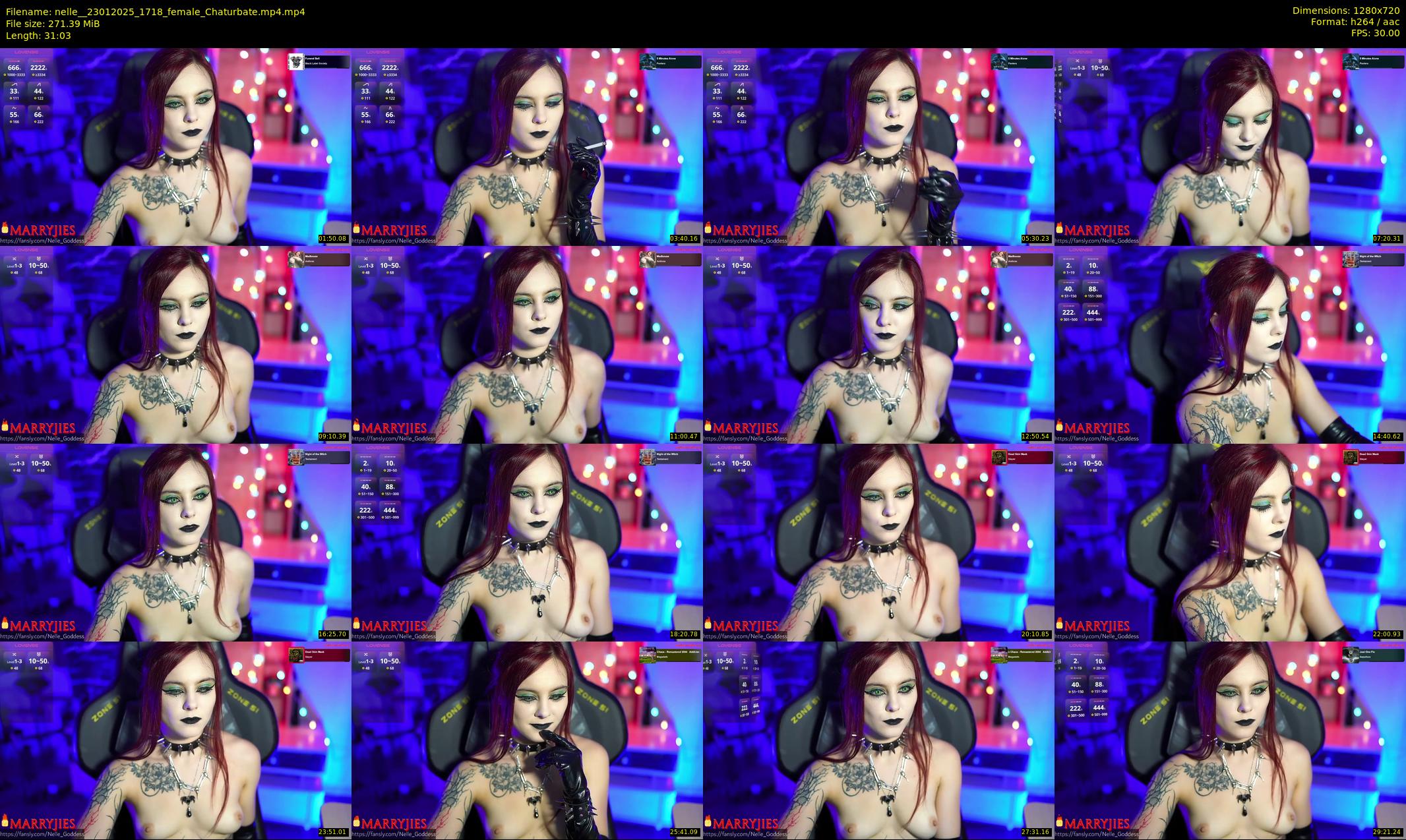nelle_ — 32 minute Chaturbate female cam show recording, 720p, Jan 23, 2025