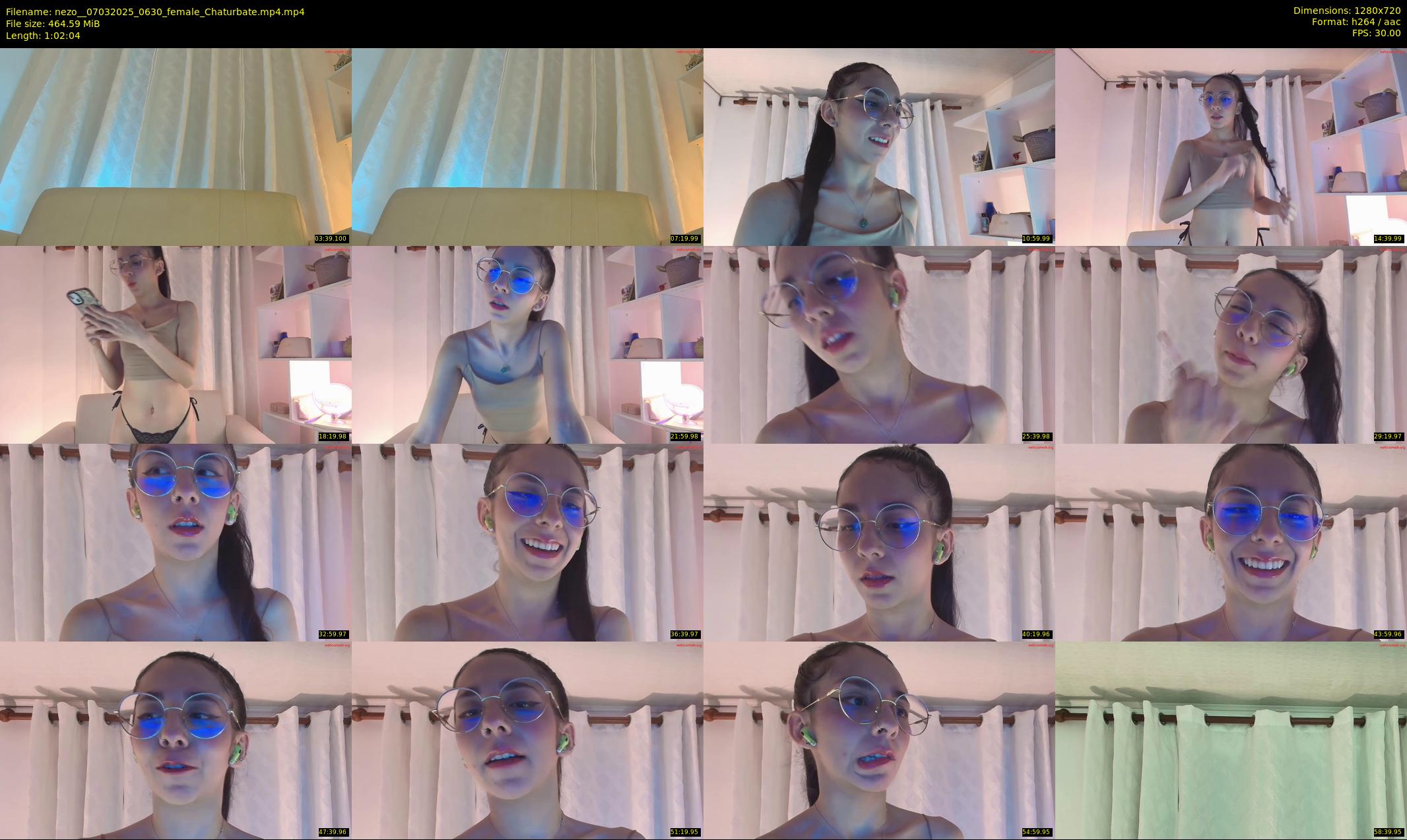 nezo_ — 63 minute Chaturbate female cam show recording, 720p, Mar 7, 2025