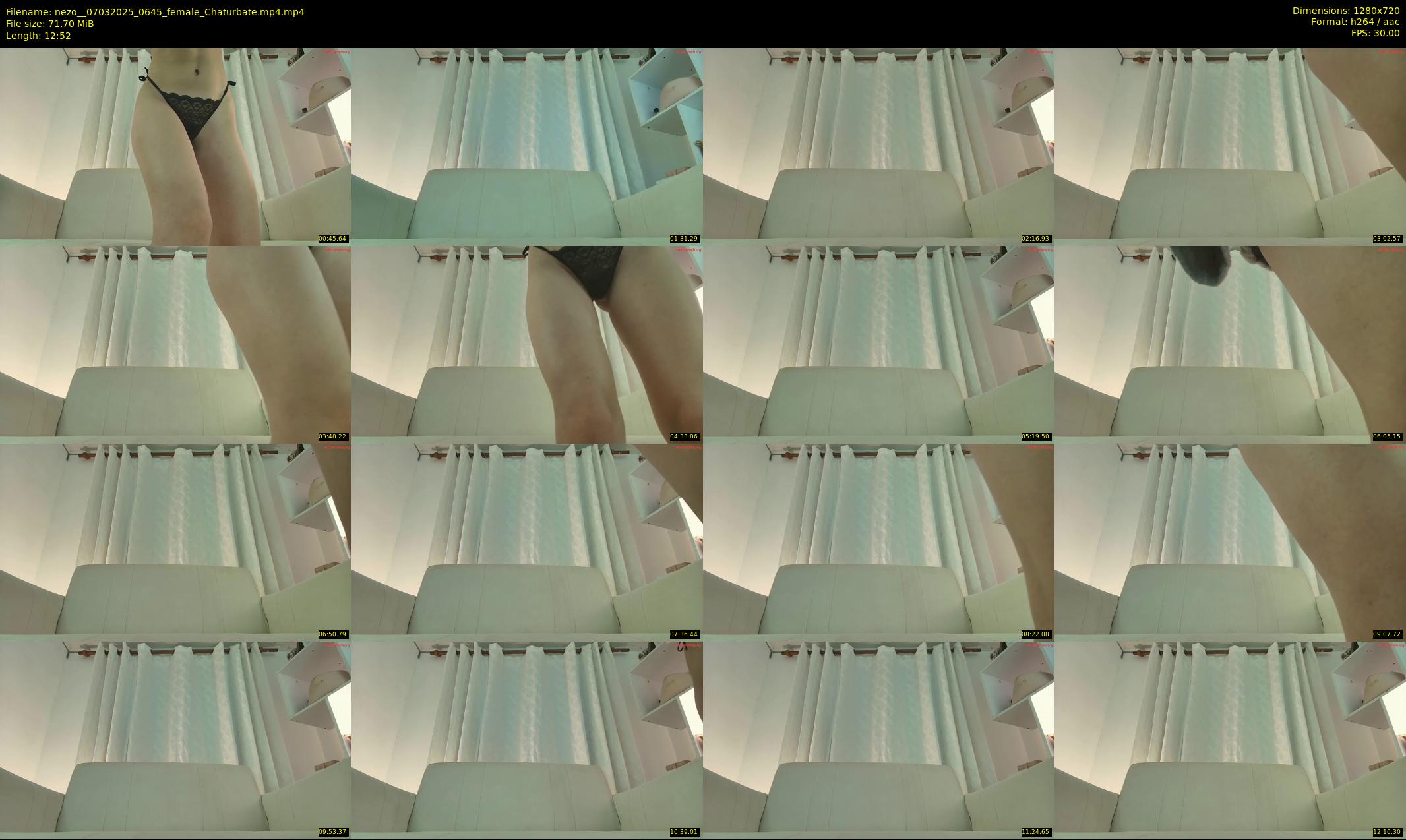 nezo_ — 13 minute Chaturbate female cam show recording, 720p, Mar 7, 2025