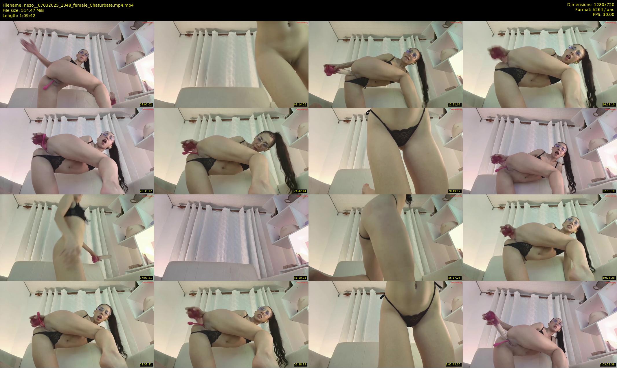 nezo_ — 70 minute Chaturbate female cam show recording, 720p, Mar 7, 2025