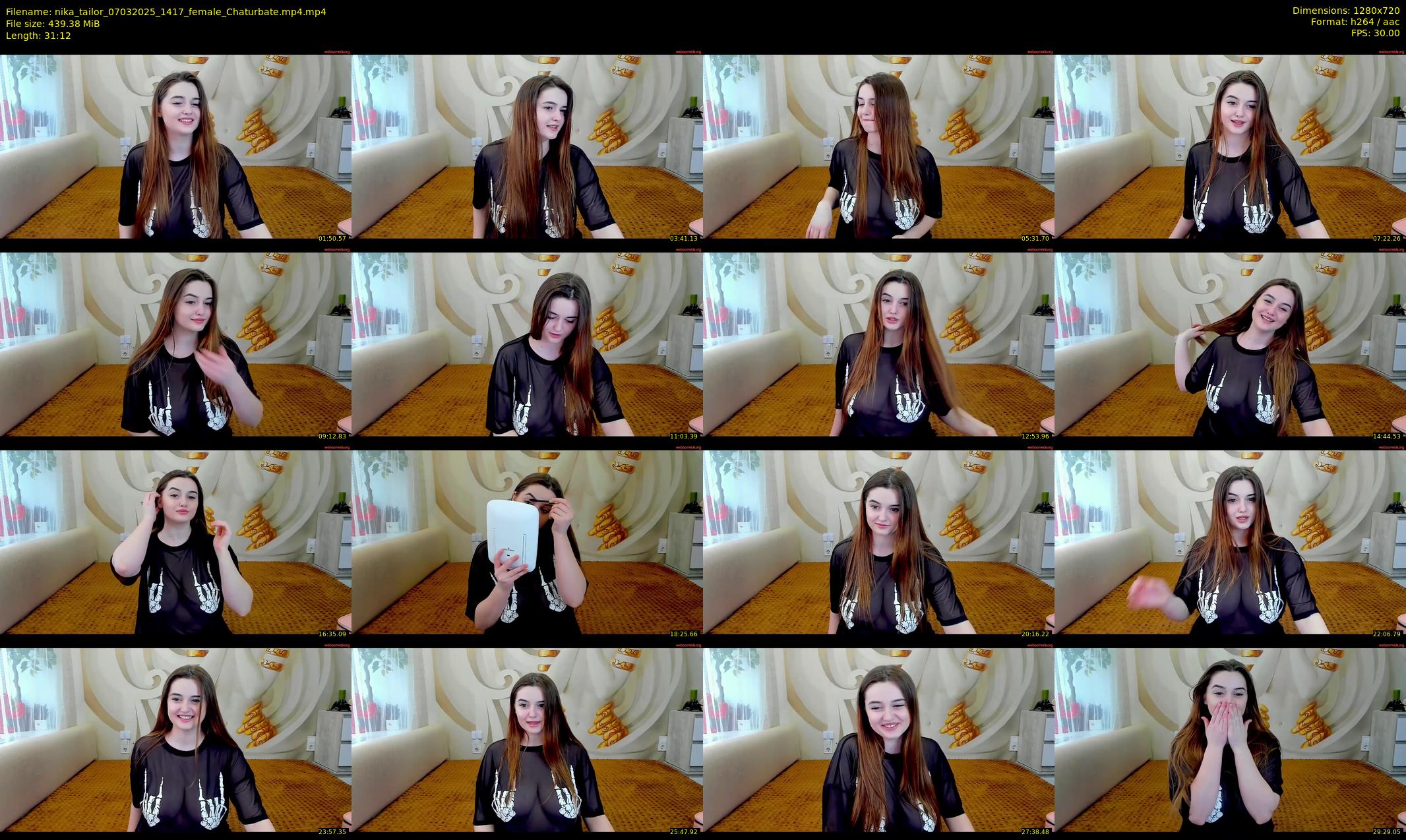 nika_tailor — 32 minute Chaturbate female cam show recording, 720p, Mar 7, 2025