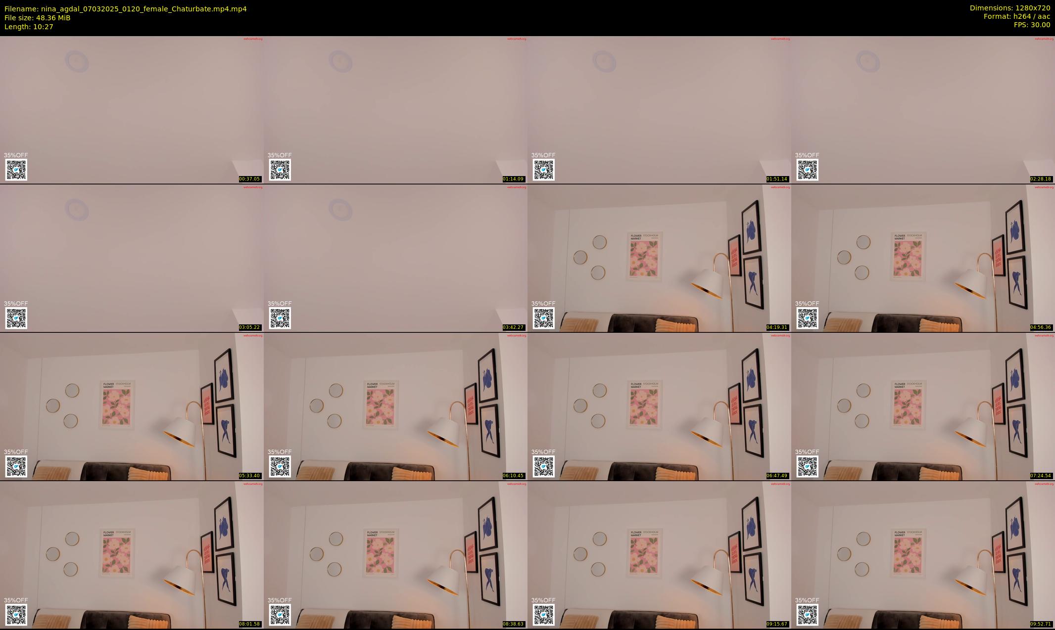 nina_agdal — 11 minute Chaturbate female cam show recording, 720p, Mar 7, 2025