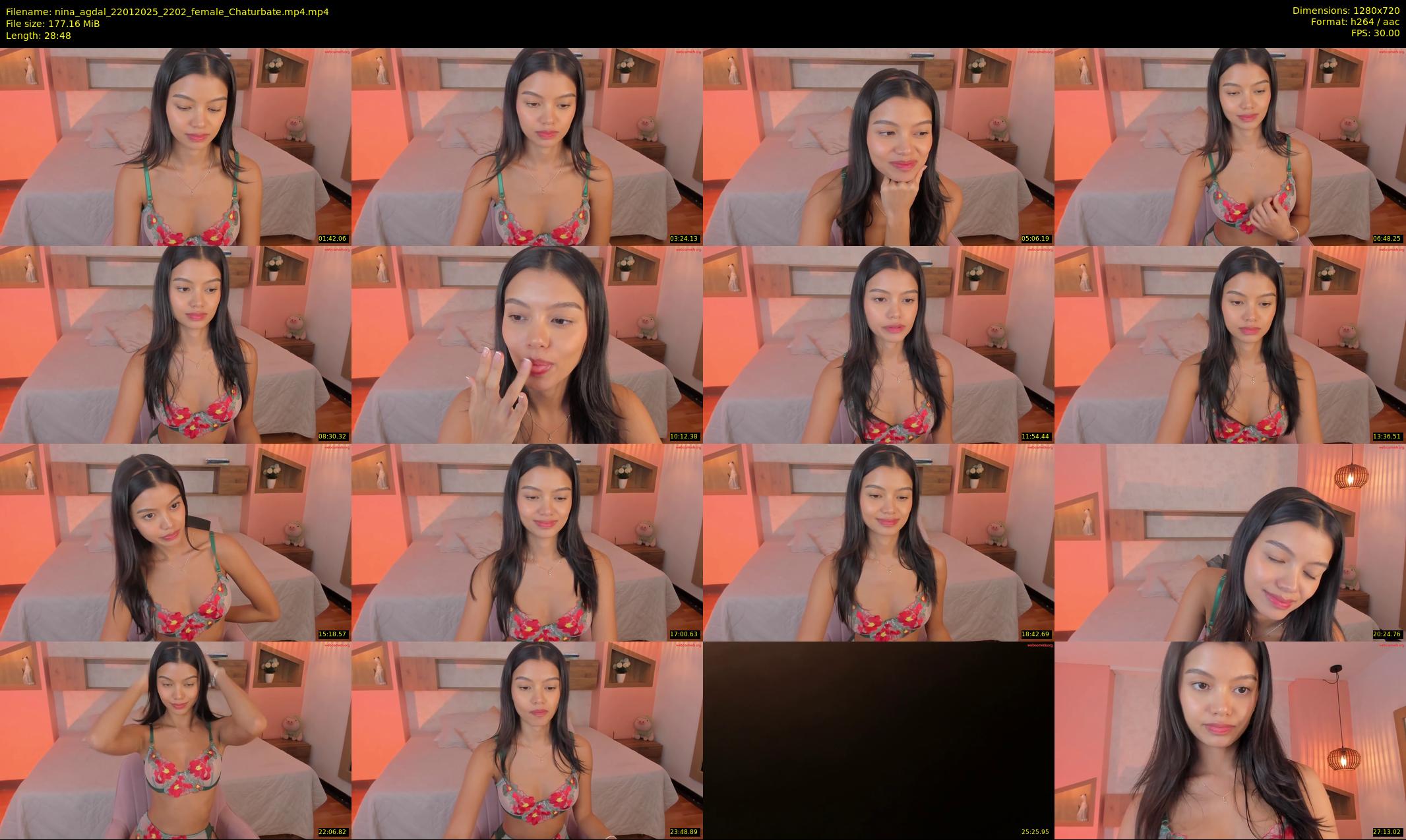 nina_agdal — 29 minute Chaturbate female cam show recording, 720p, Jan 22, 2025