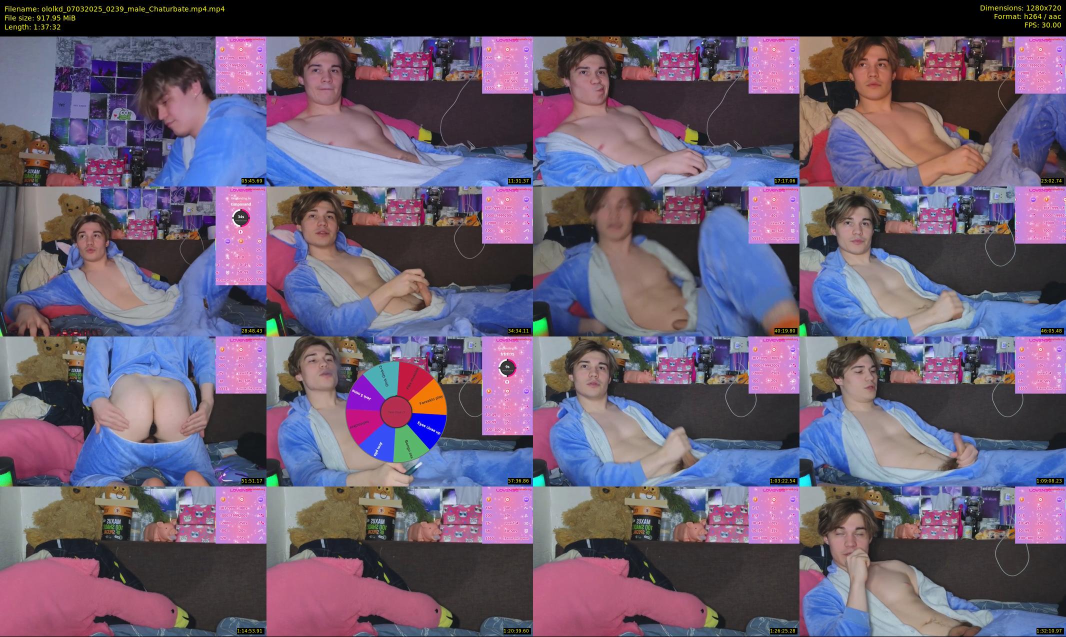 ololkd — 98 minute Chaturbate male cam show recording, 720p, Mar 7, 2025