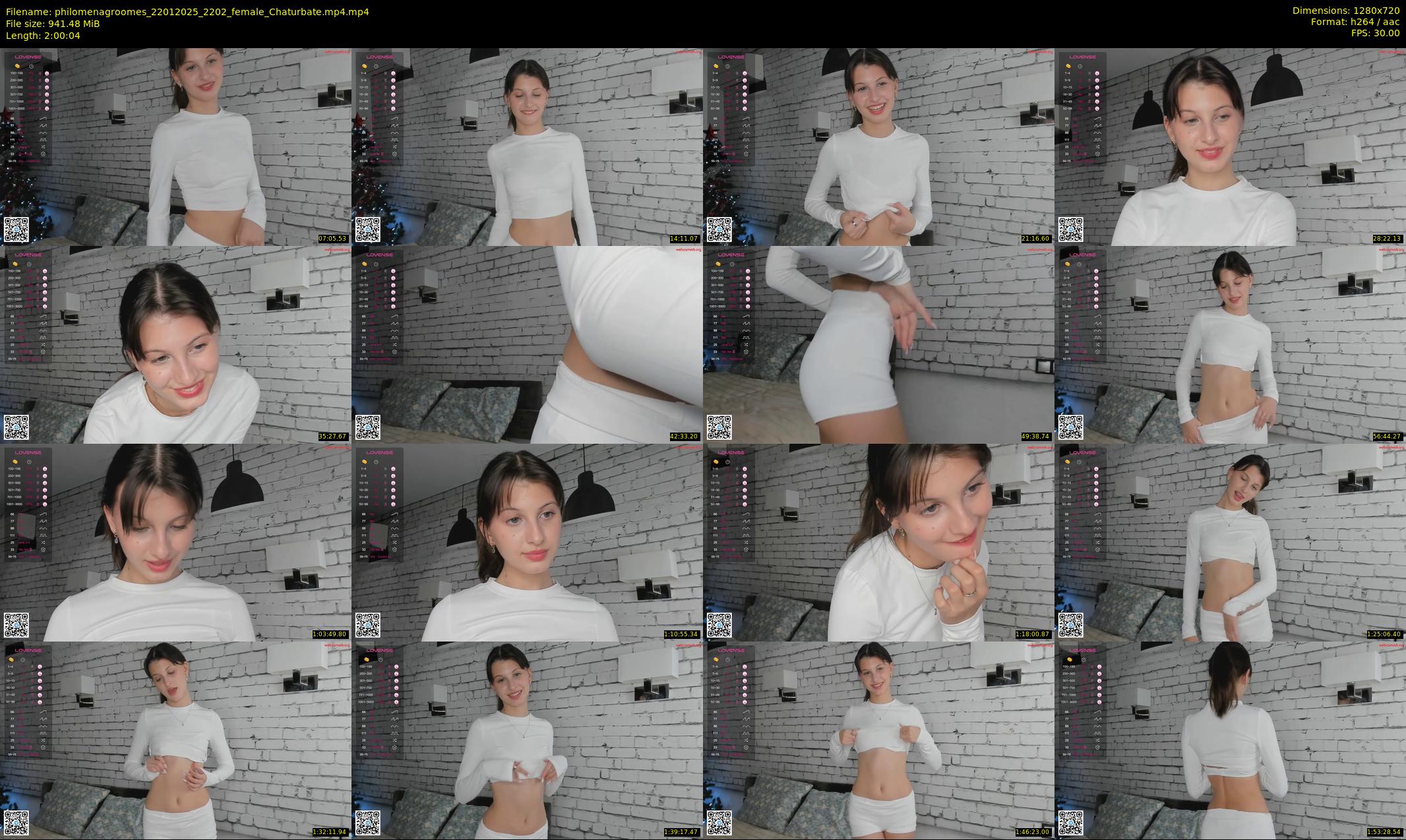 philomenagroomes — 121 minute Chaturbate female cam show recording, 720p, Jan 22, 2025