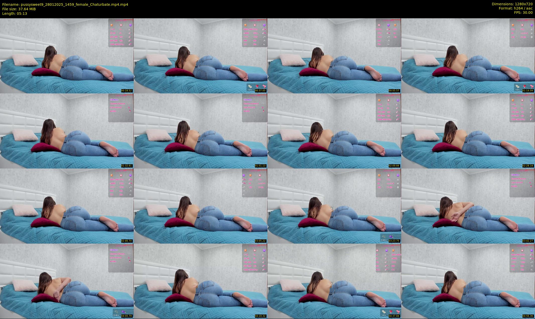 pussysweet9 — 6 minute Chaturbate female cam show recording, 720p, Jan 28, 2025