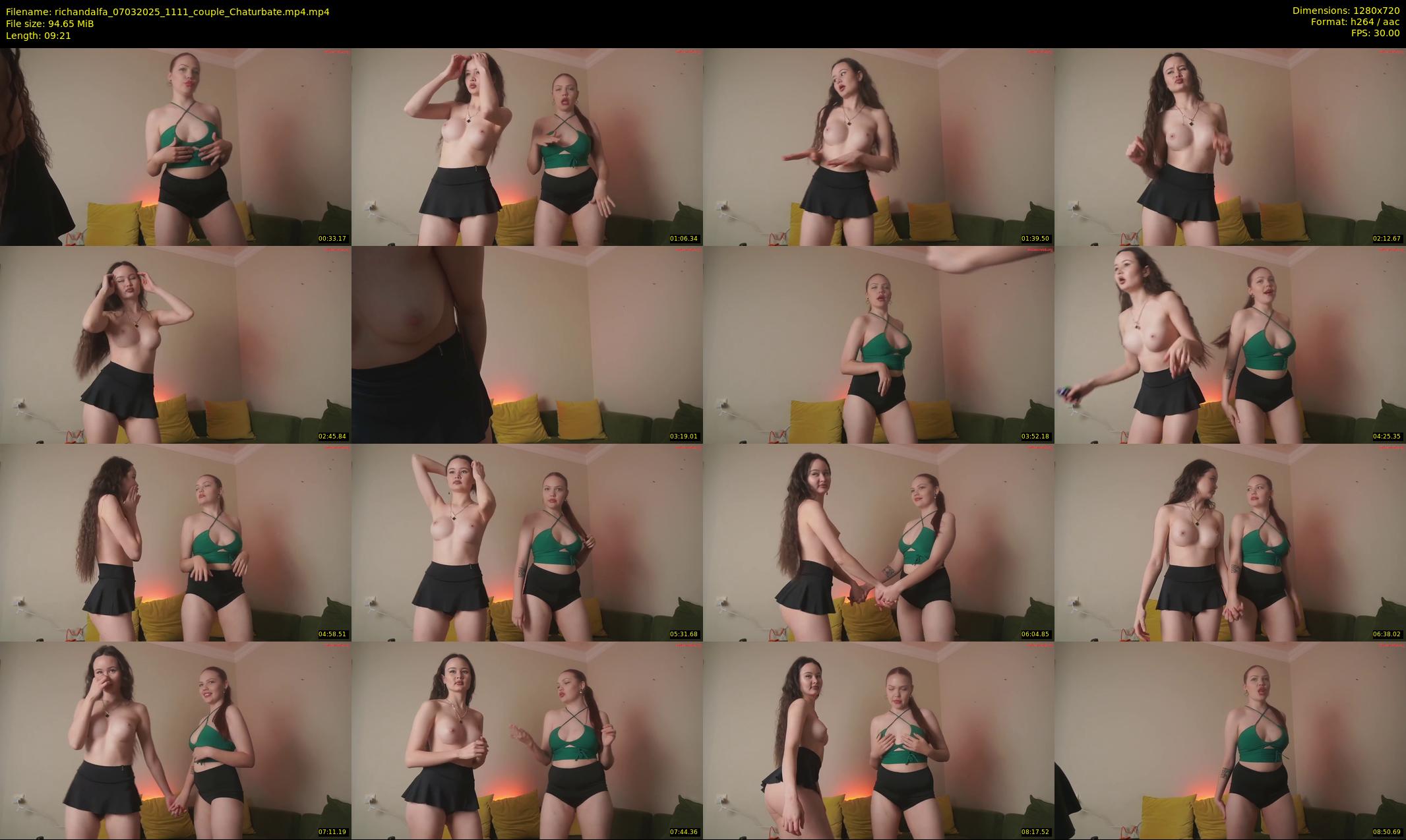 richandalfa — 10 minute Chaturbate couple cam show recording, 720p, Mar 7, 2025