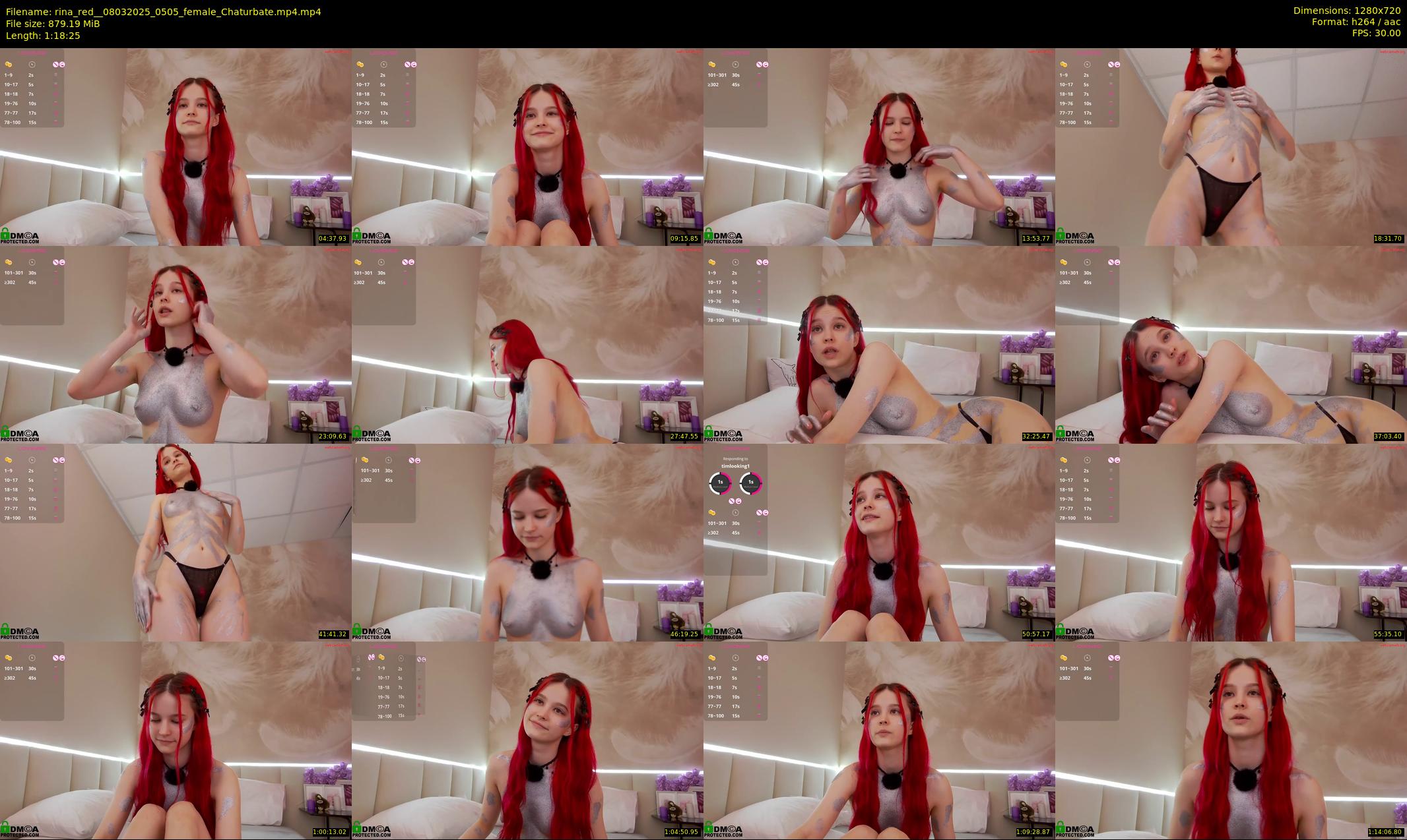 rina_red_ — 79 minute Chaturbate female cam show recording, 720p, Mar 8, 2025