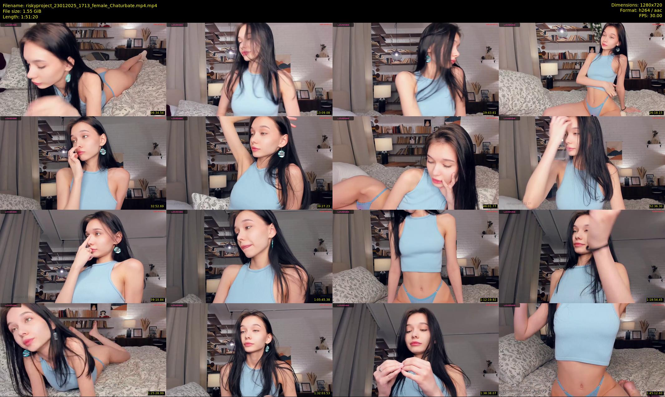riskyproject — 112 minute Chaturbate couple cam show recording, 720p, Jan 23, 2025