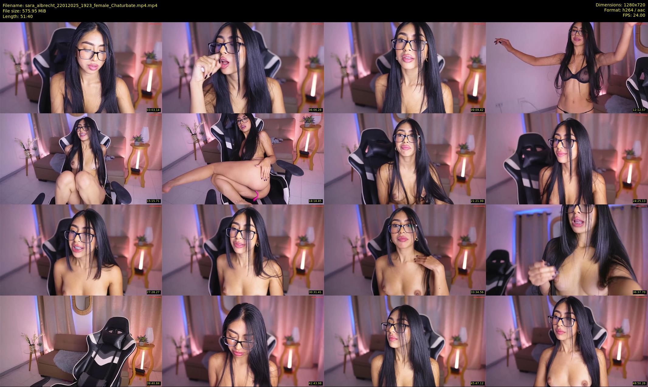 sara_albrecht — 52 minute Chaturbate female cam show recording, 720p, Jan 22, 2025