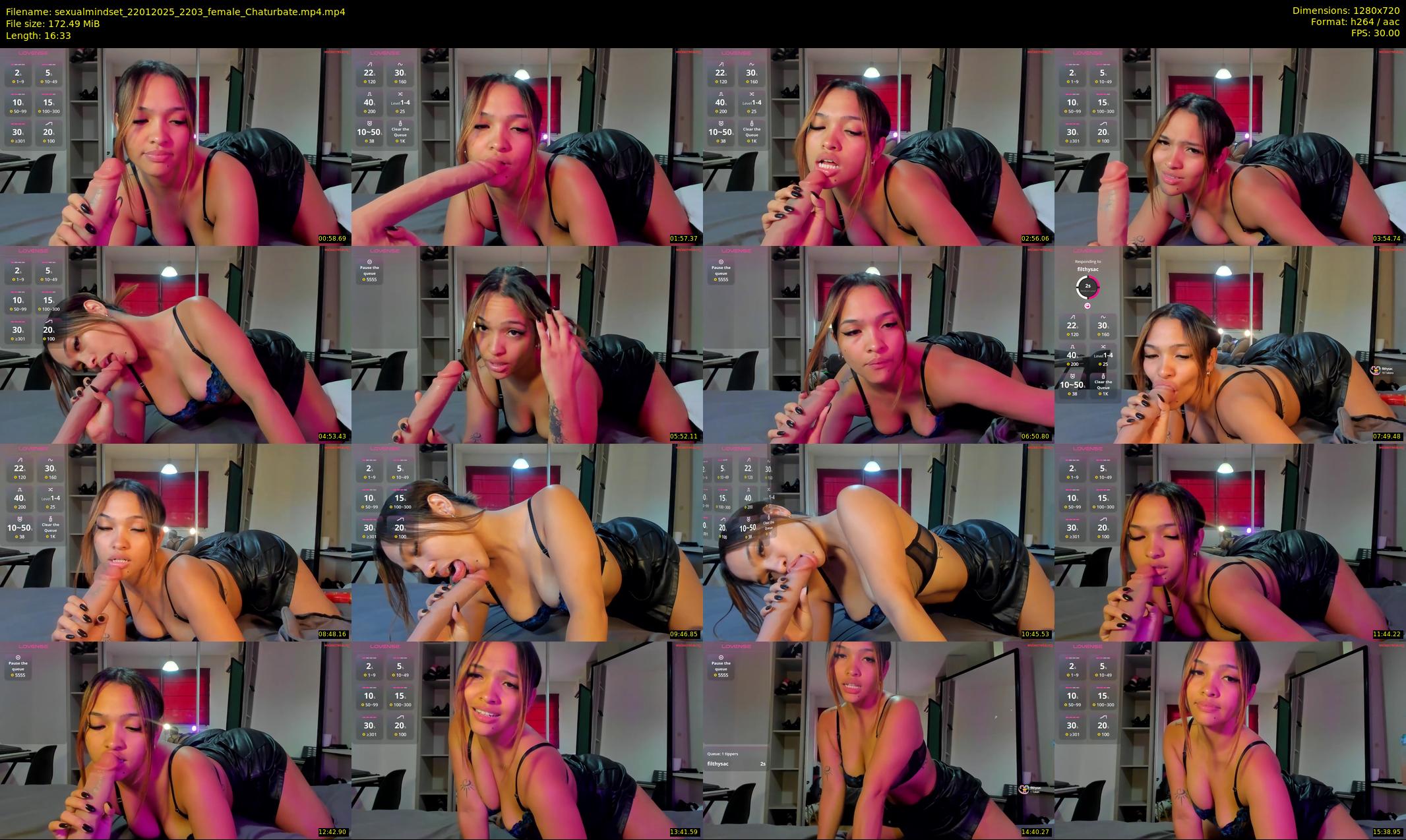 sexualmindset — 17 minute Chaturbate female cam show recording, 720p, Jan 22, 2025
