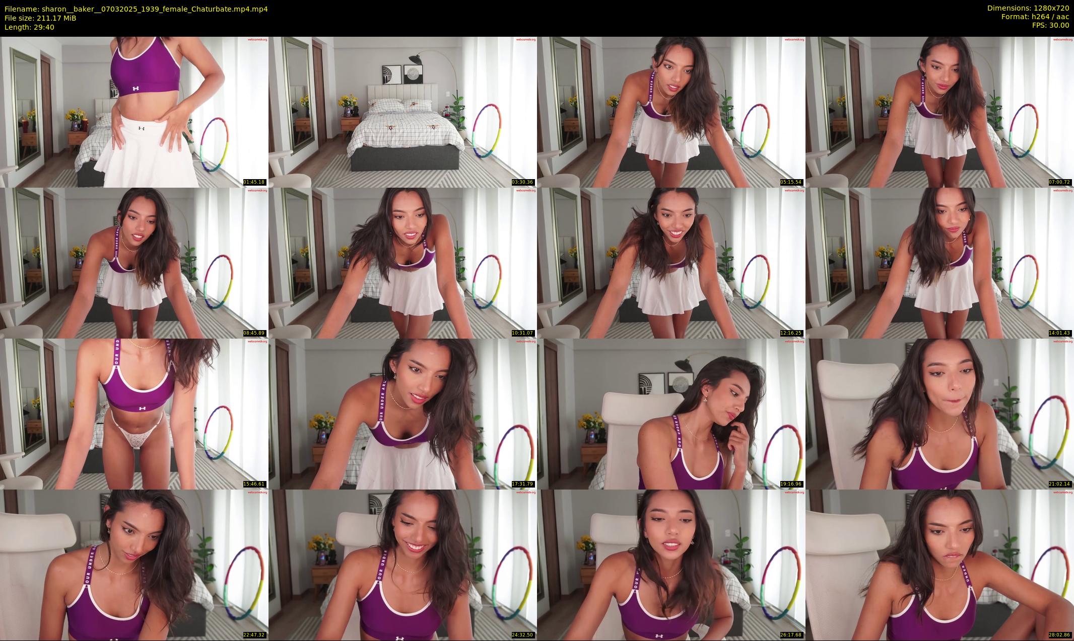 sharon__baker_ — 30 minute Chaturbate female cam show recording, 720p, Mar 7, 2025