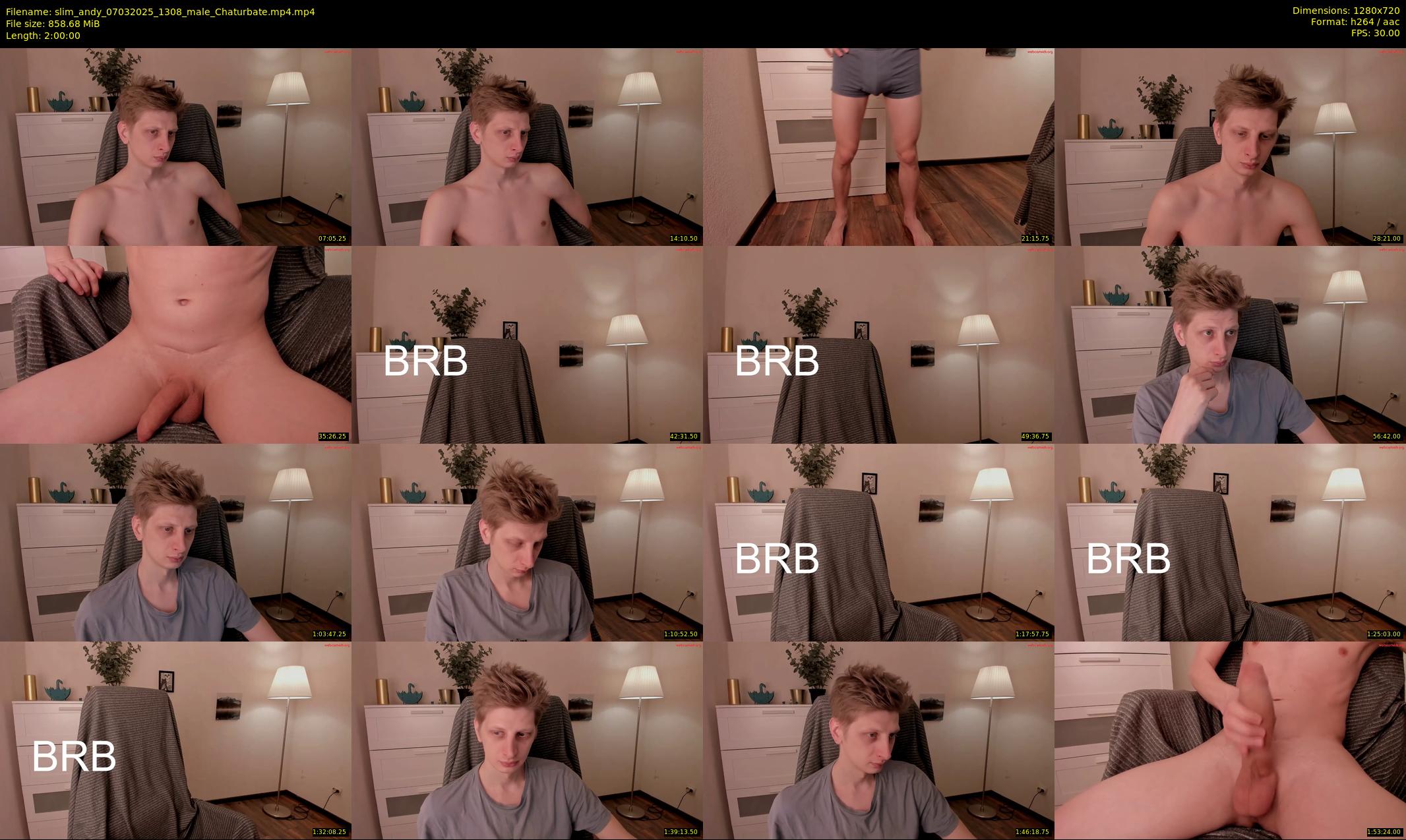 slim_andy — 120 minute Chaturbate male cam show recording, 720p, Mar 7, 2025