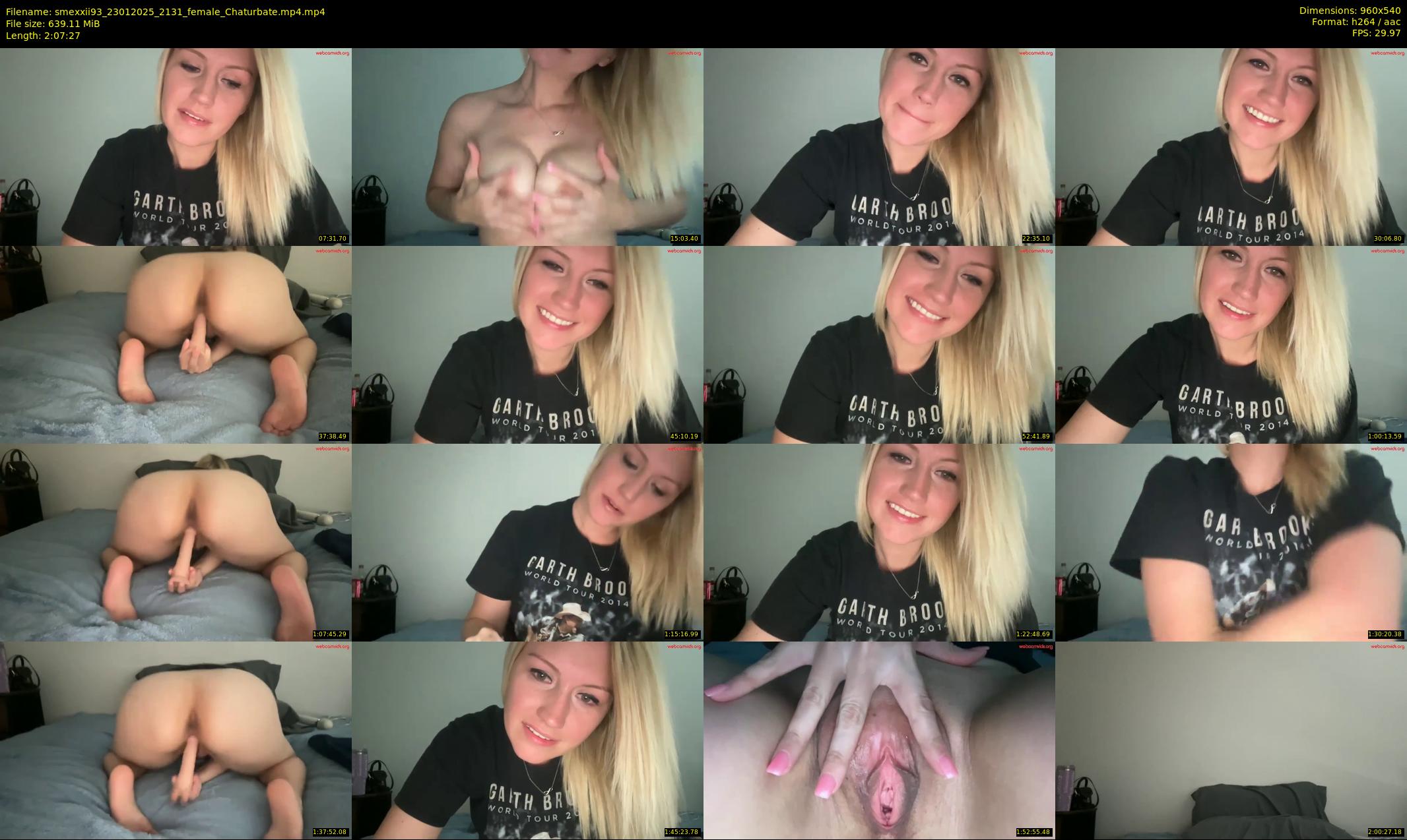smexxii93 — 128 minute Chaturbate female cam show recording, 480p, Jan 23, 2025