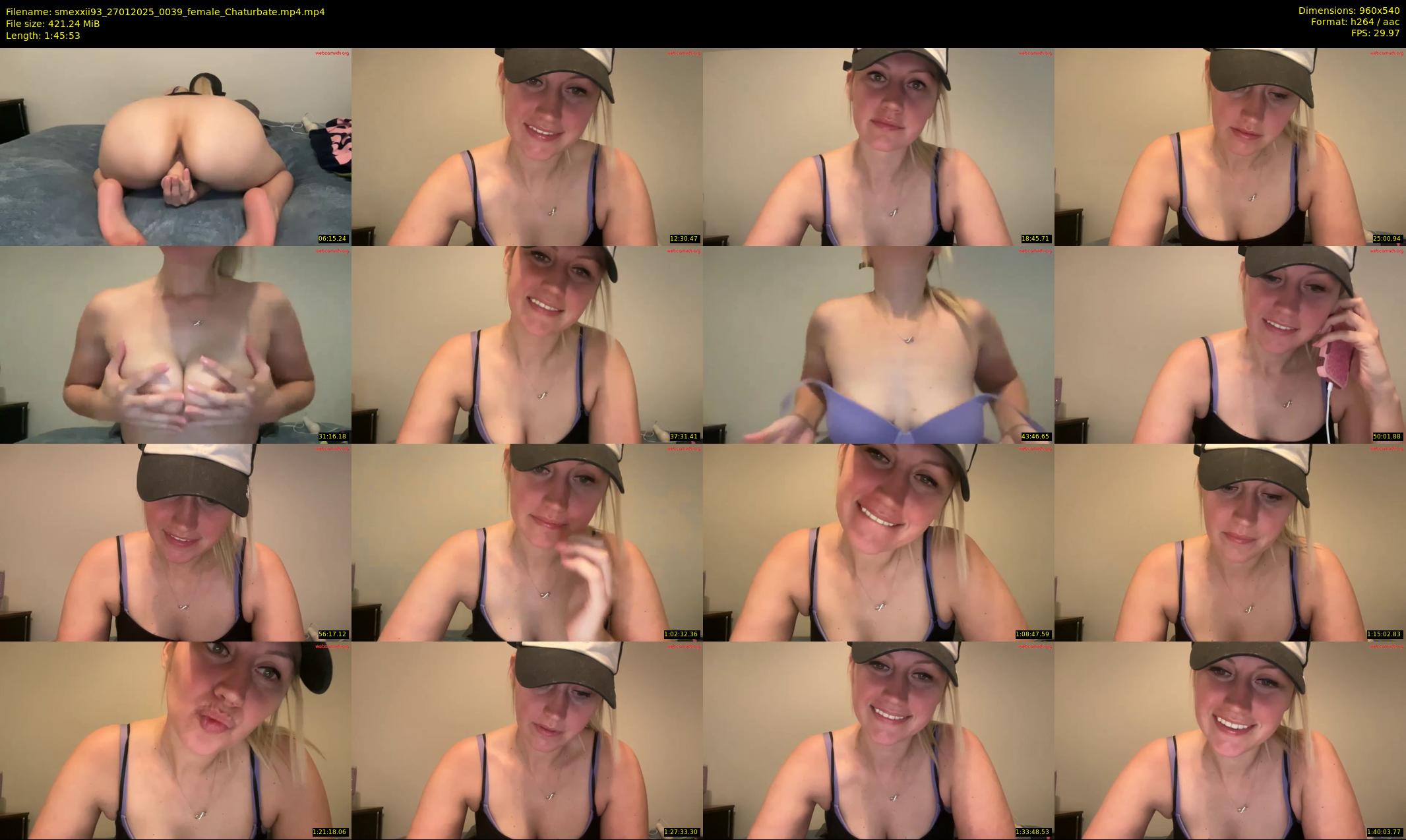smexxii93 — 106 minute Chaturbate female cam show recording, 480p, Jan 27, 2025