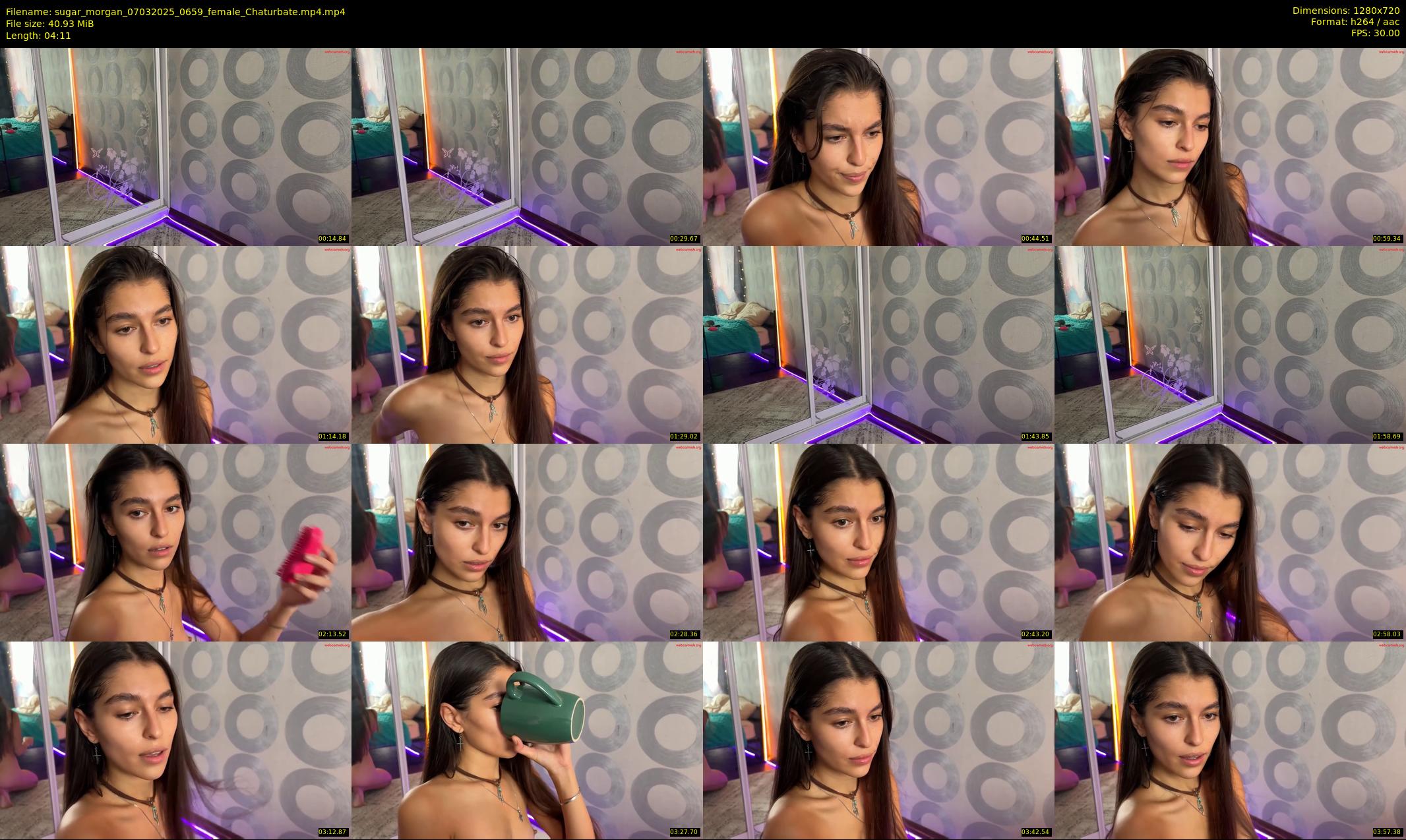 sugar_morgan — 5 minute Chaturbate female cam show recording, 720p, Mar 7, 2025