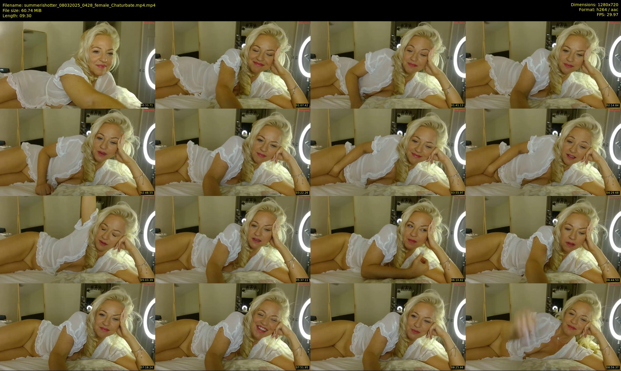 summerishotter — 10 minute Chaturbate female cam show recording, 720p, Mar 8, 2025