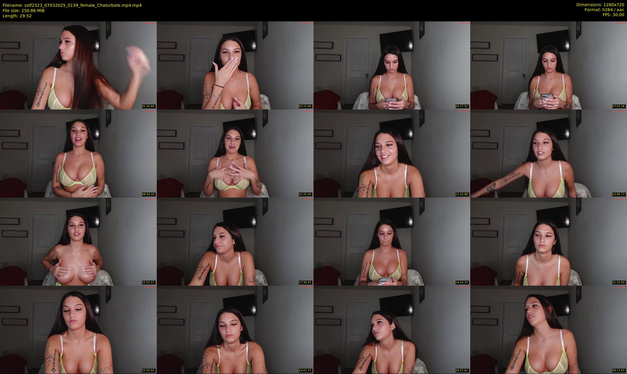 svtf2323 — 30 minute Chaturbate female cam show recording, 720p, Mar 7, 2025