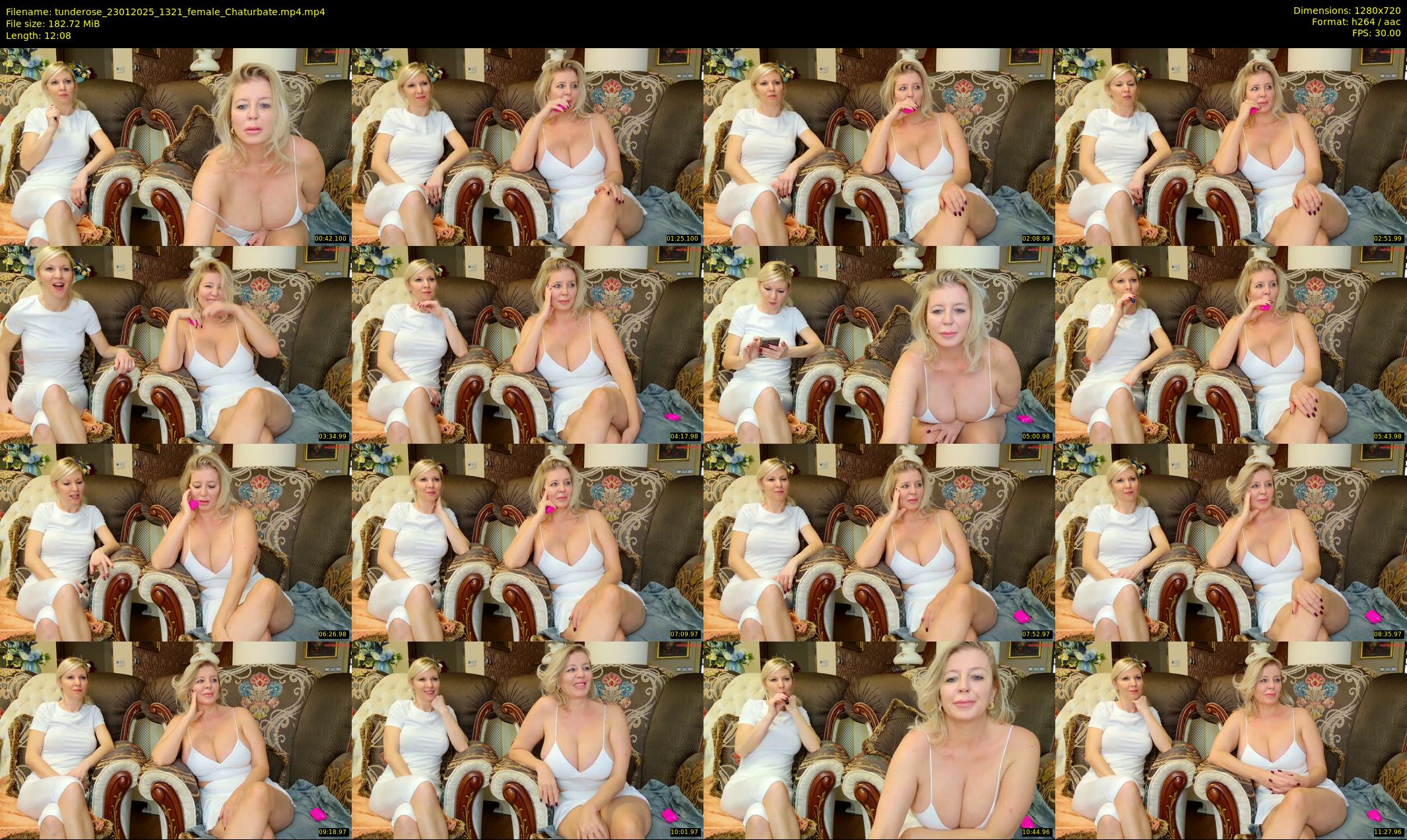 tunderose — 13 minute Chaturbate female cam show recording, 720p, Jan 23, 2025