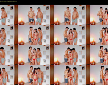 twogirls2boys — 20 minute Chaturbate couple cam show recording, 720p, Mar 7, 2025