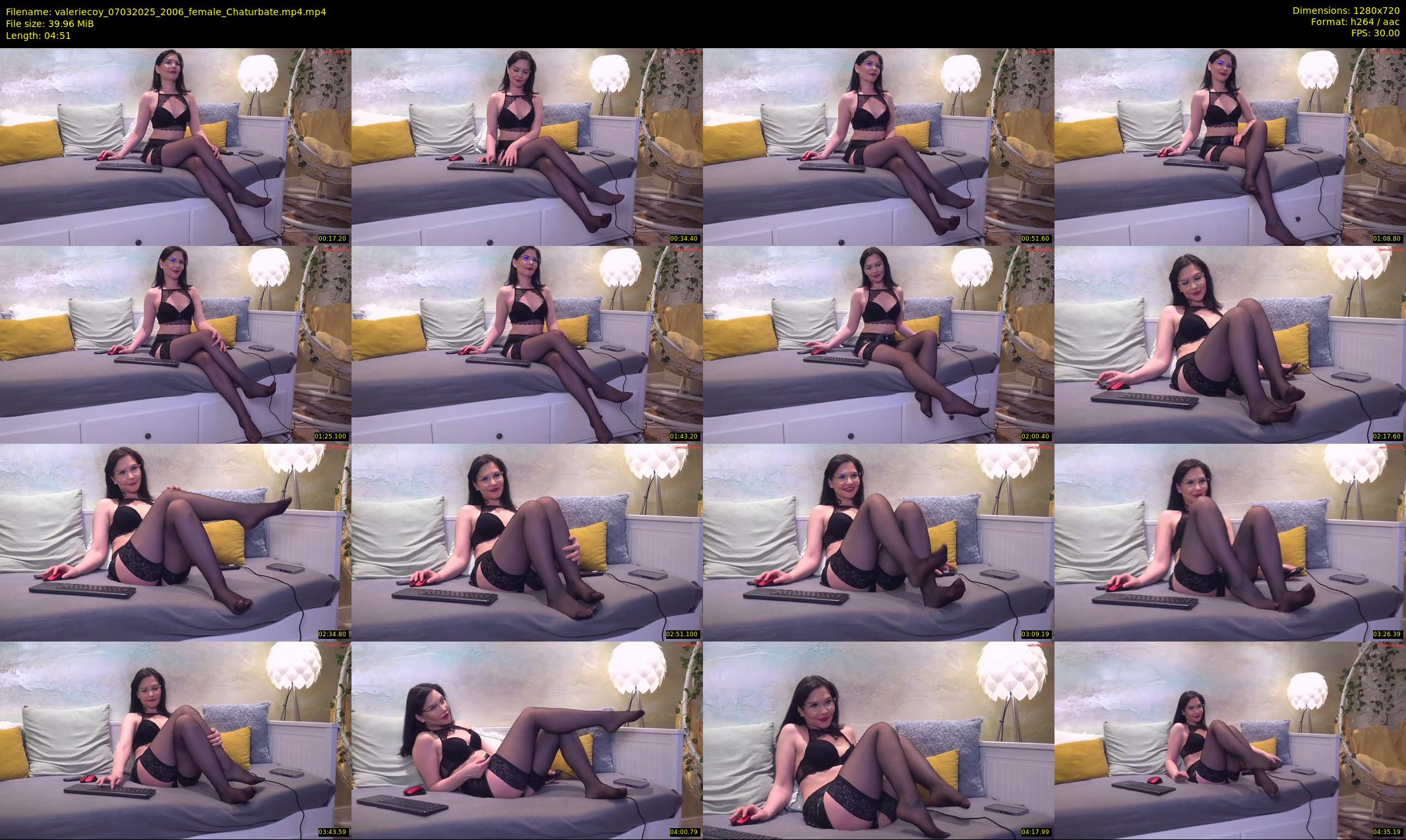 valeriecoy — 5 minute Chaturbate female cam show recording, 720p, Mar 7, 2025