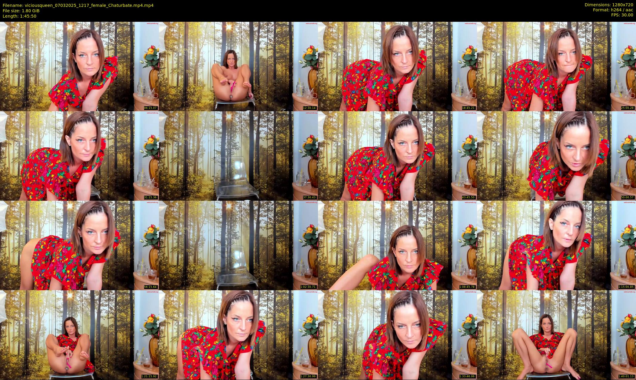 viciousqueen — 106 minute Chaturbate female cam show recording, 720p, Mar 7, 2025