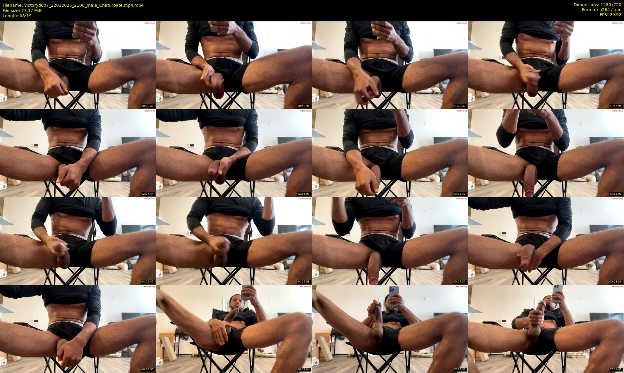 victoryd007 — 9 minute Chaturbate male cam show recording, 720p, Jan 22, 2025