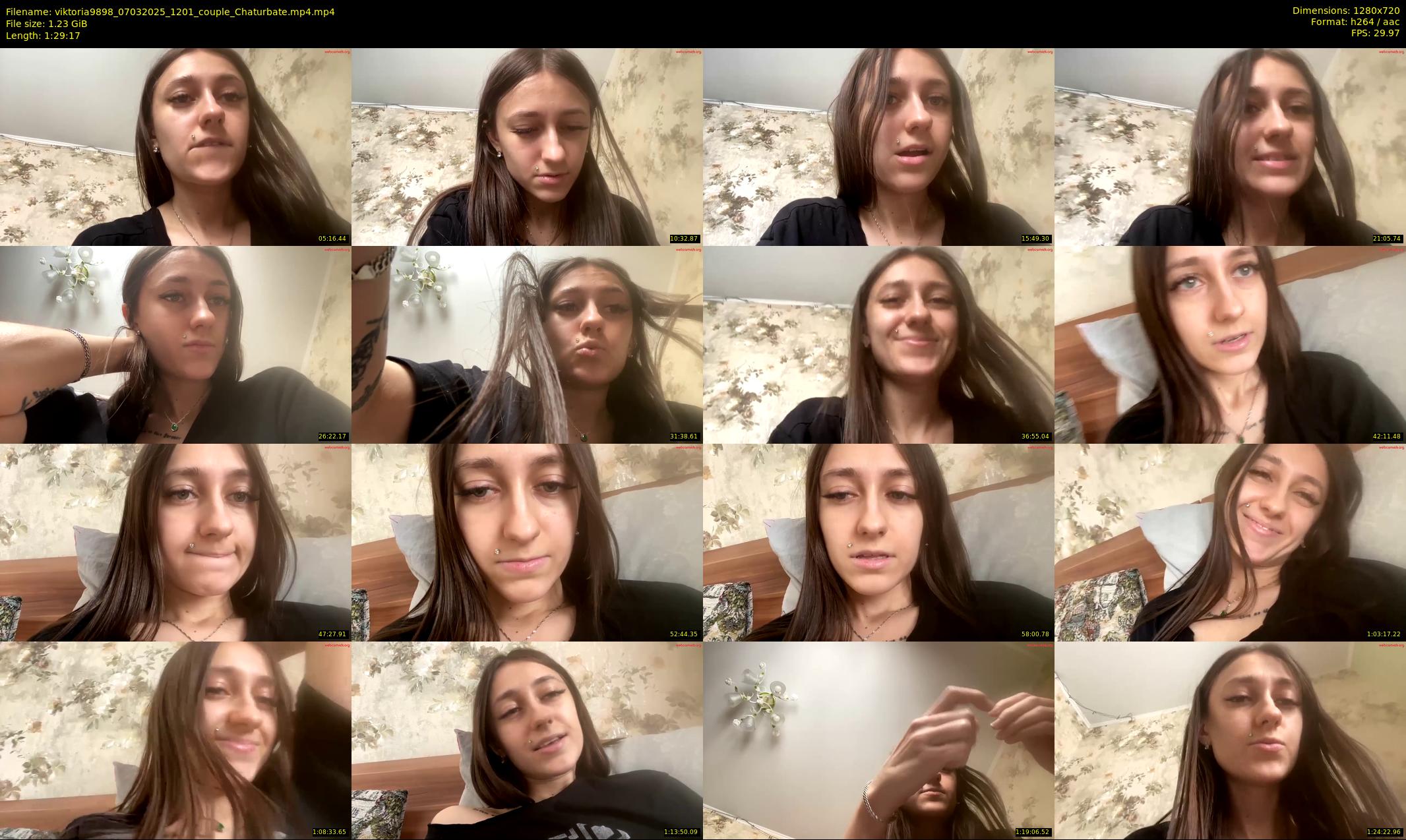 viktoria9898 — 90 minute Chaturbate couple cam show recording, 720p, Mar 7, 2025