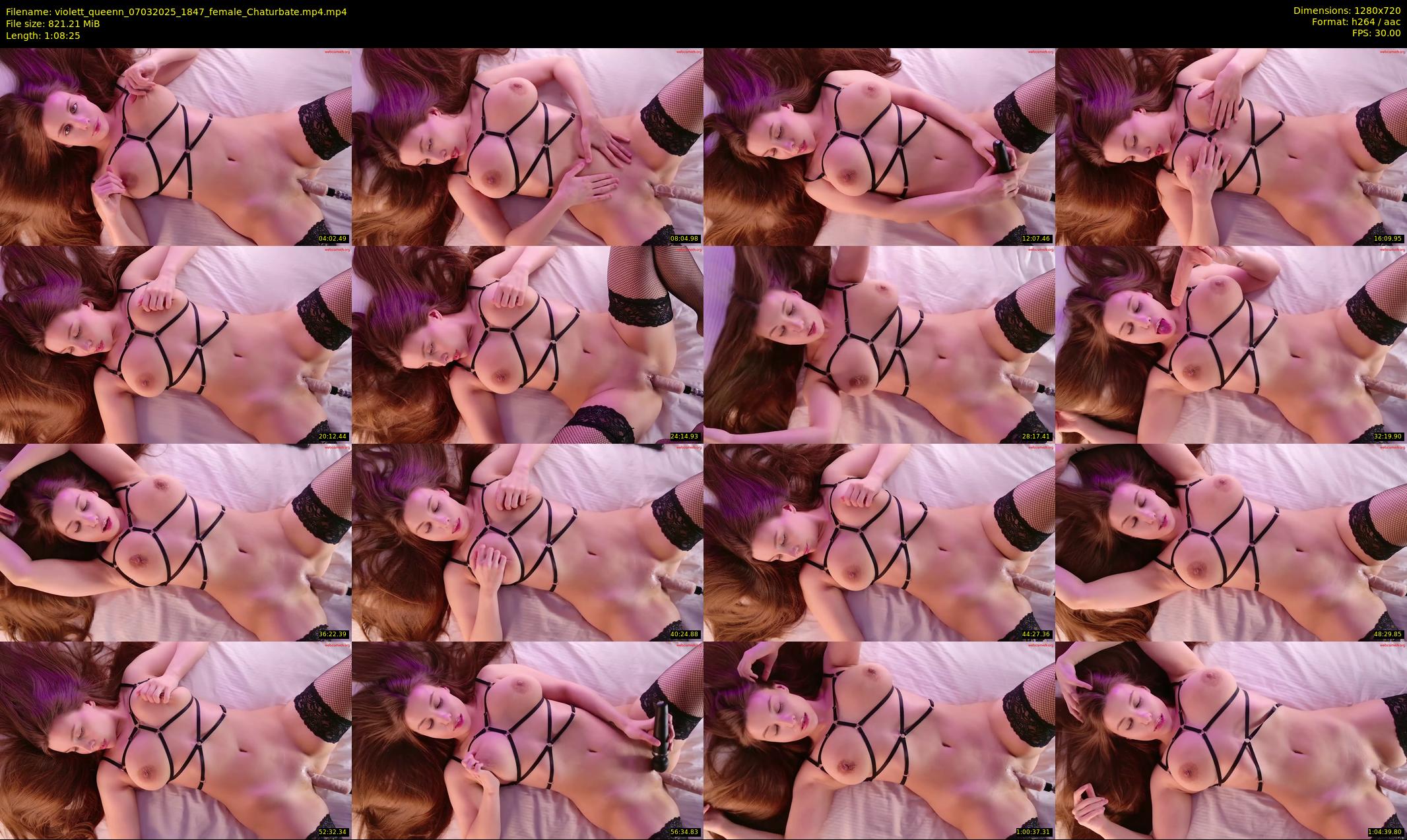 violett_queenn — 69 minute Chaturbate female cam show recording, 720p, Mar 7, 2025