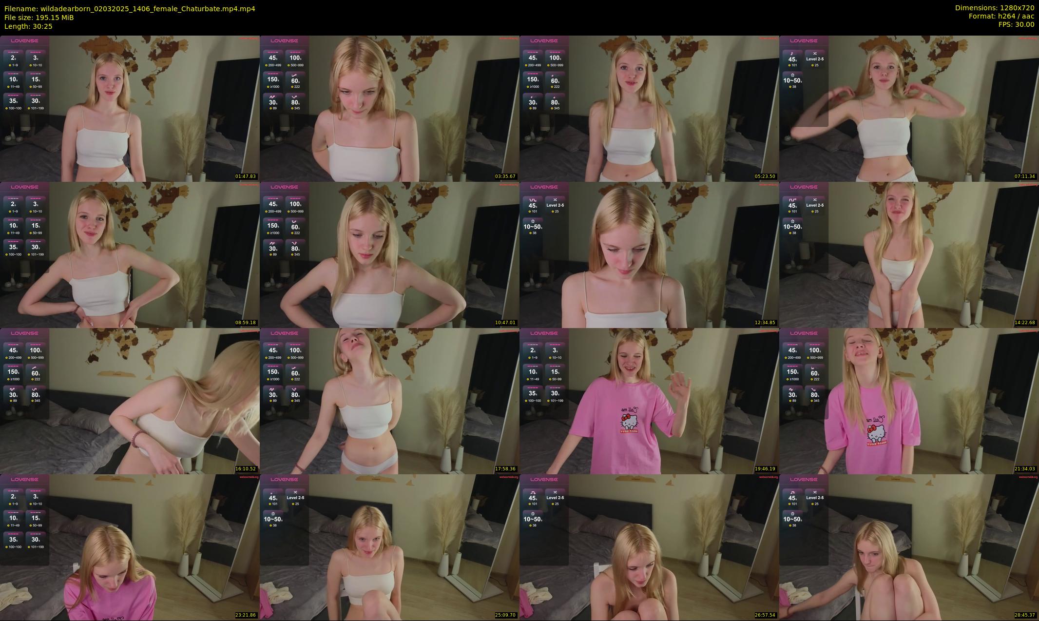 wildadearborn — 31 minute Chaturbate female cam show recording, 720p, Mar 2, 2025