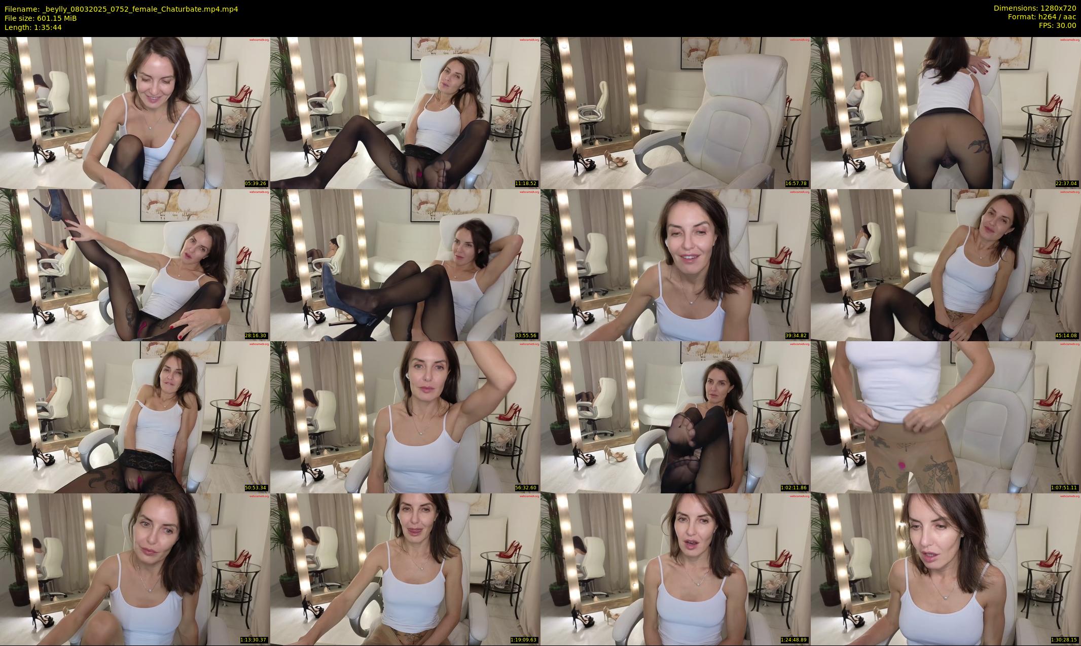 _beylly — 96 minute Chaturbate female cam show recording, 720p, Mar 8, 2025