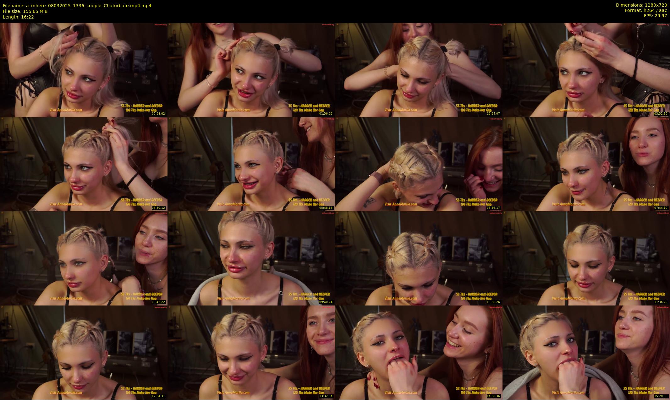 a_mhere — 17 minute Chaturbate couple cam show recording, 720p, Mar 8, 2025