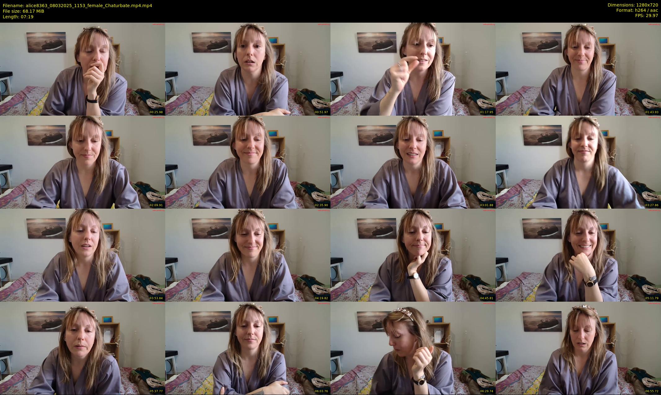 alice8363 — 8 minute Chaturbate female cam show recording, 720p, Mar 8, 2025