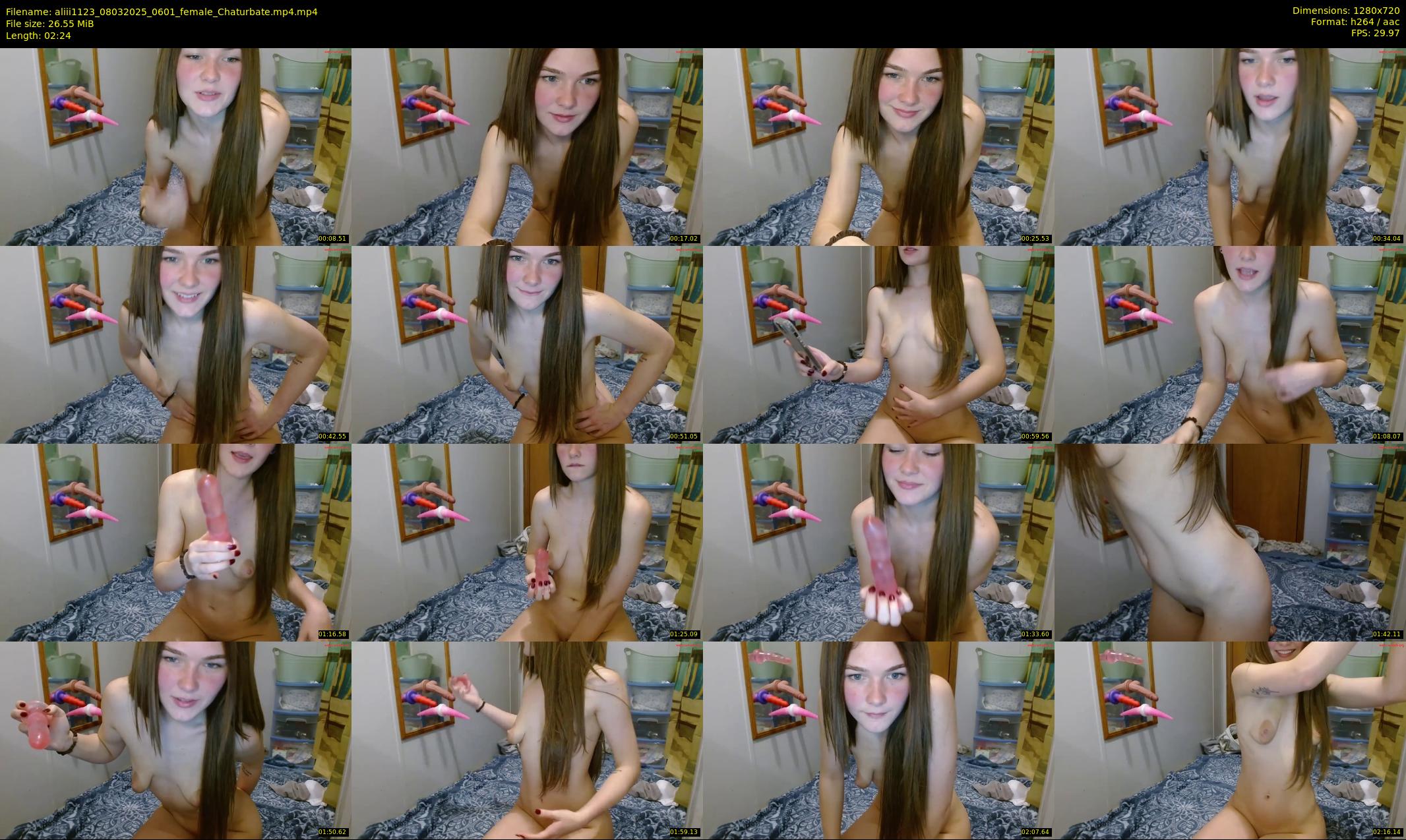 aliii1123 — 3 minute Chaturbate female cam show recording, 720p, Mar 8, 2025