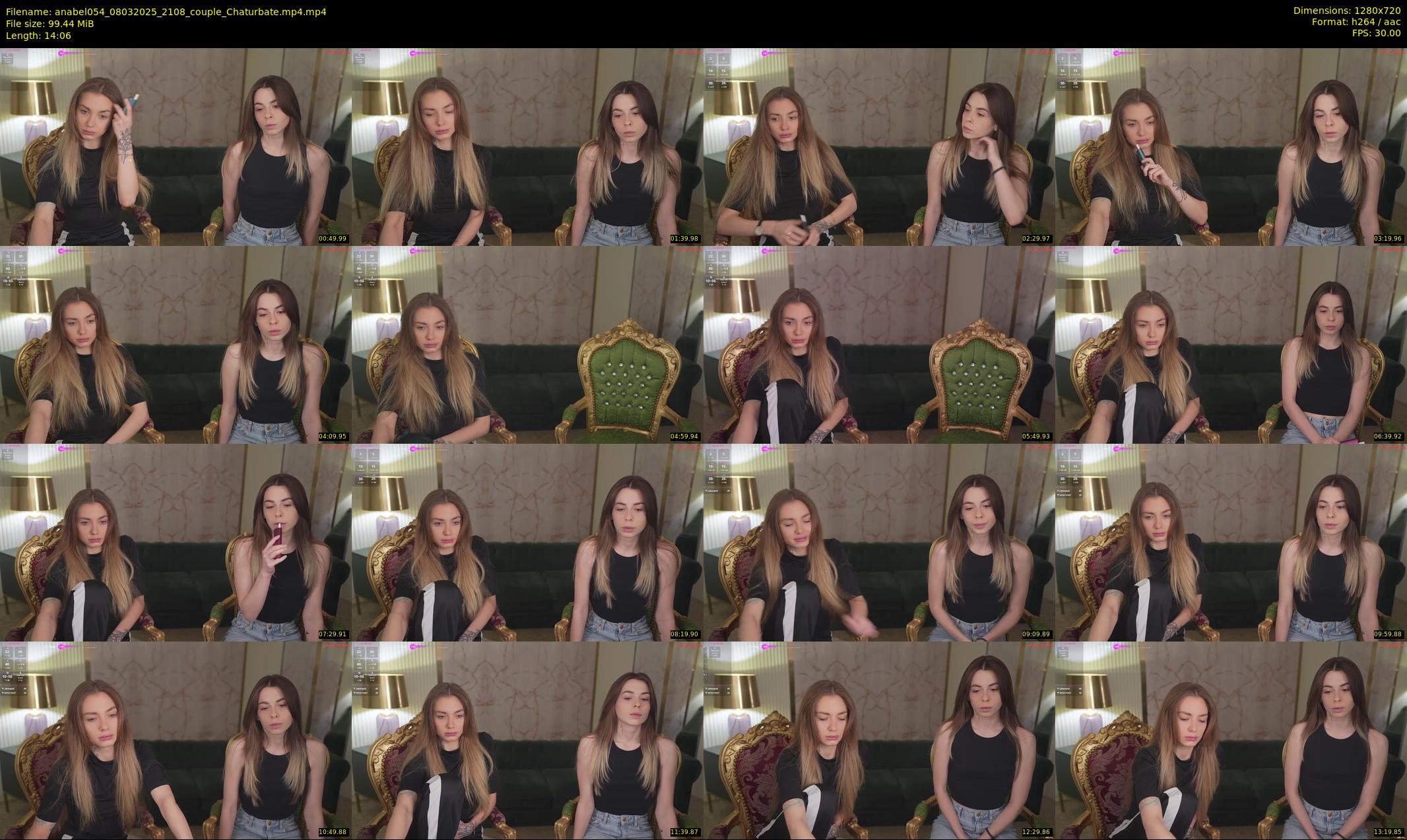 anabel054 — 15 minute Chaturbate female cam show recording, 720p, Mar 8, 2025