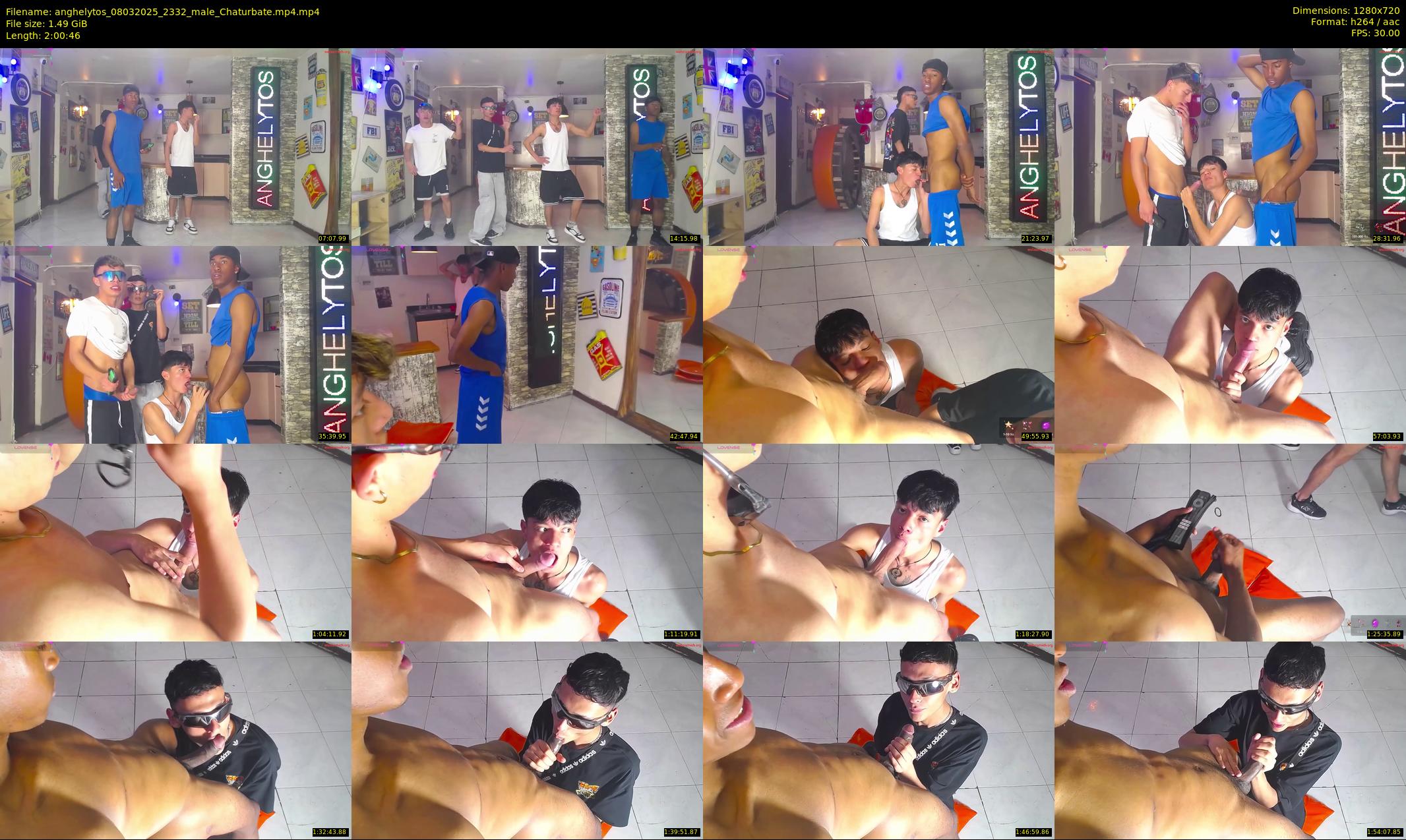 anghelytos — 121 minute Chaturbate male cam show recording, 720p, Mar 8, 2025