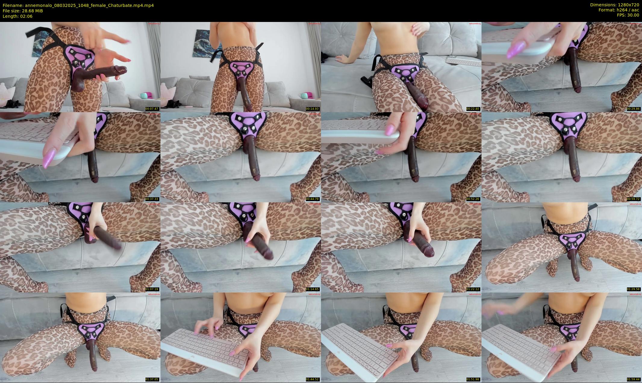 annemonalo — 3 minute Chaturbate female cam show recording, 720p, Mar 8, 2025
