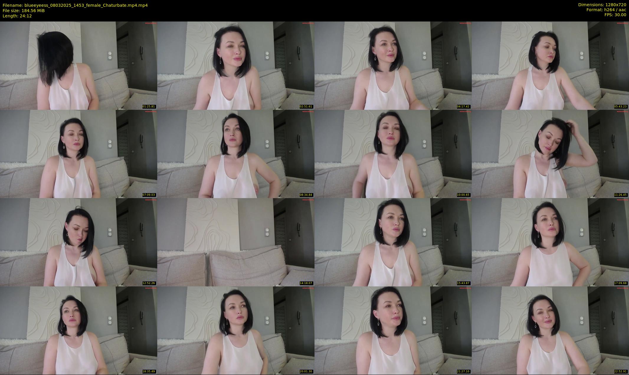blueeyeess — 25 minute Chaturbate female cam show recording, 720p, Mar 8, 2025