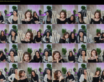 bright_diamonds_054 — 70 minute Chaturbate couple cam show recording, 720p, Mar 8, 2025