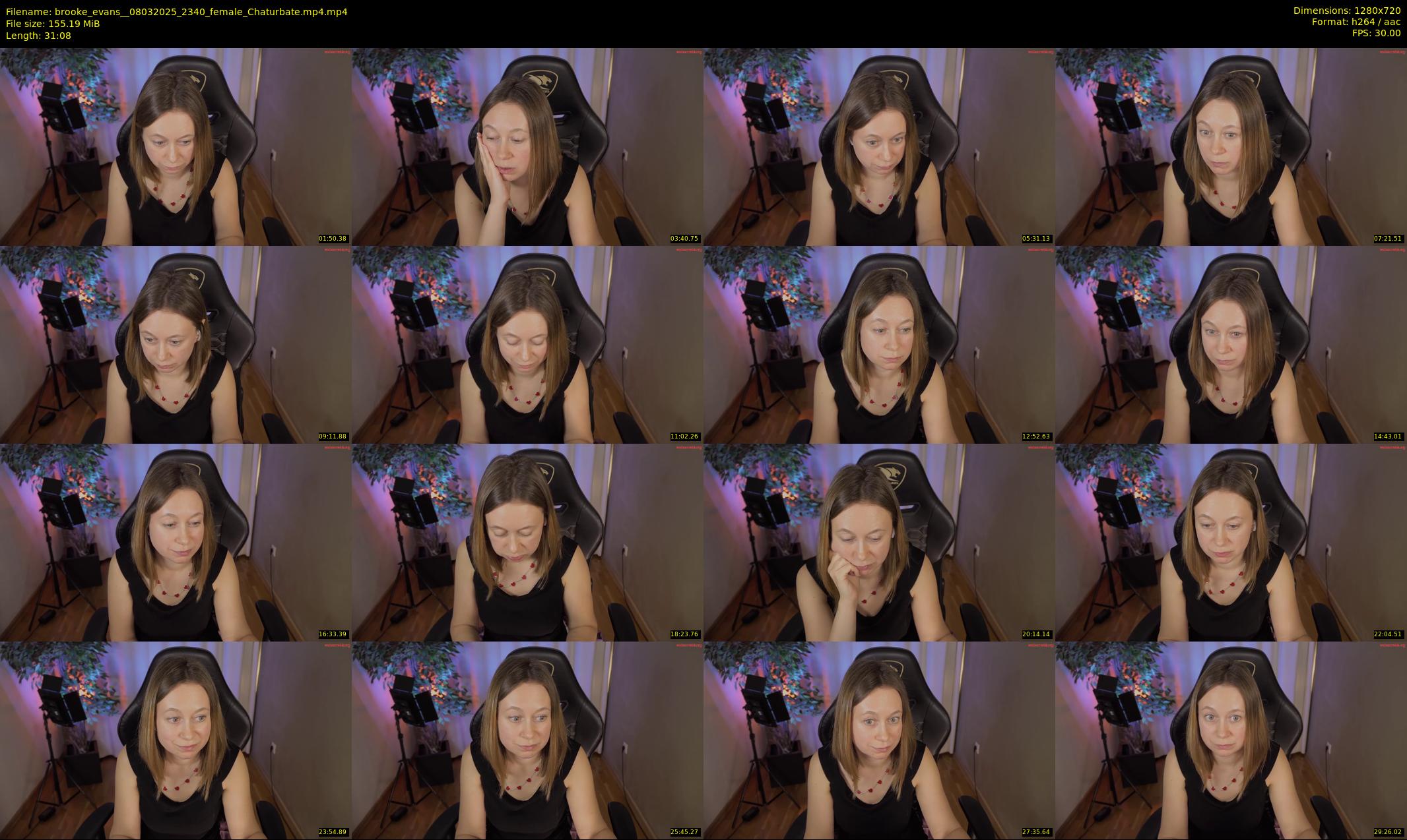 brooke_evans_ — 32 minute Chaturbate female cam show recording, 720p, Mar 8, 2025