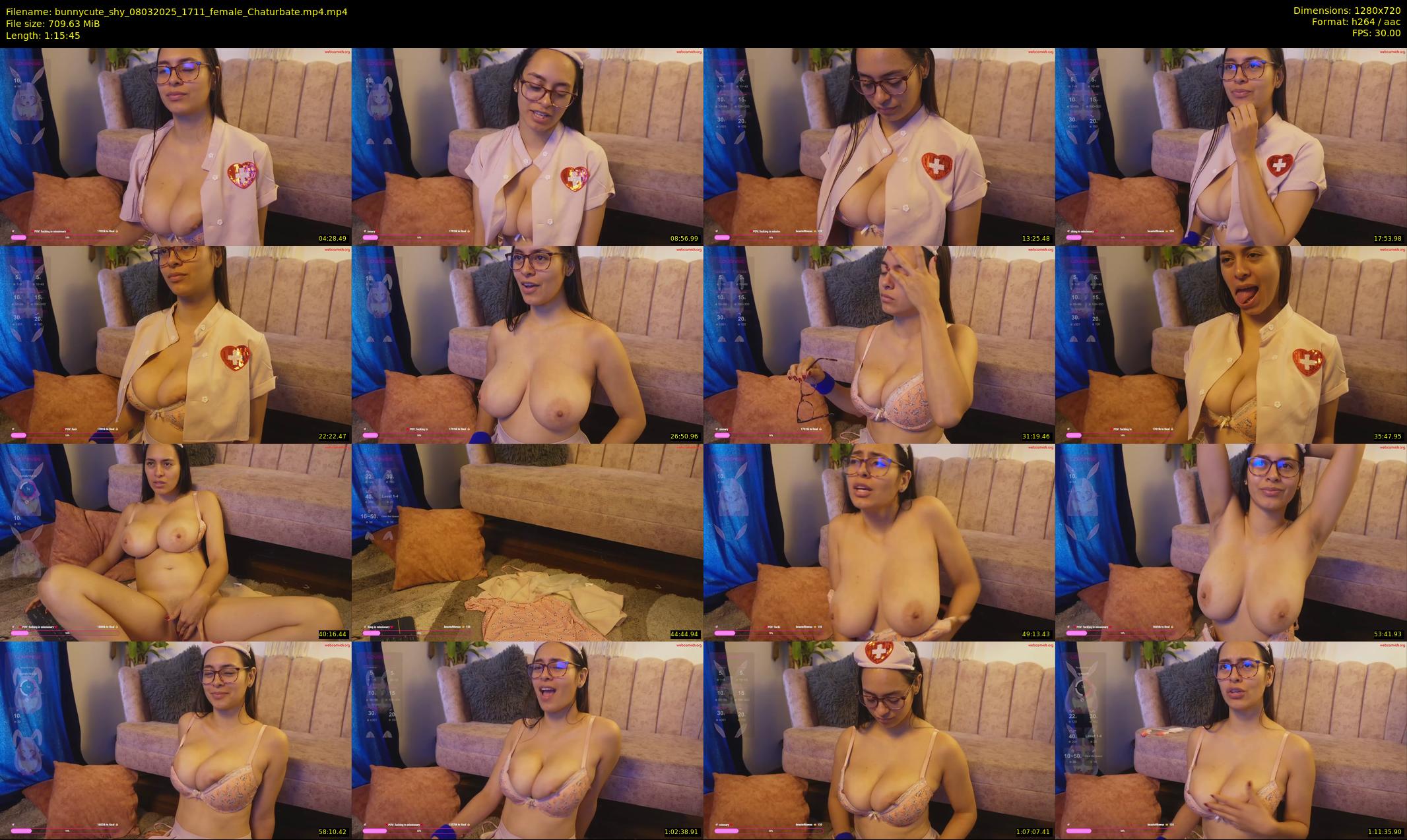 bunnycute_shy — 76 minute Chaturbate female cam show recording, 720p, Mar 8, 2025